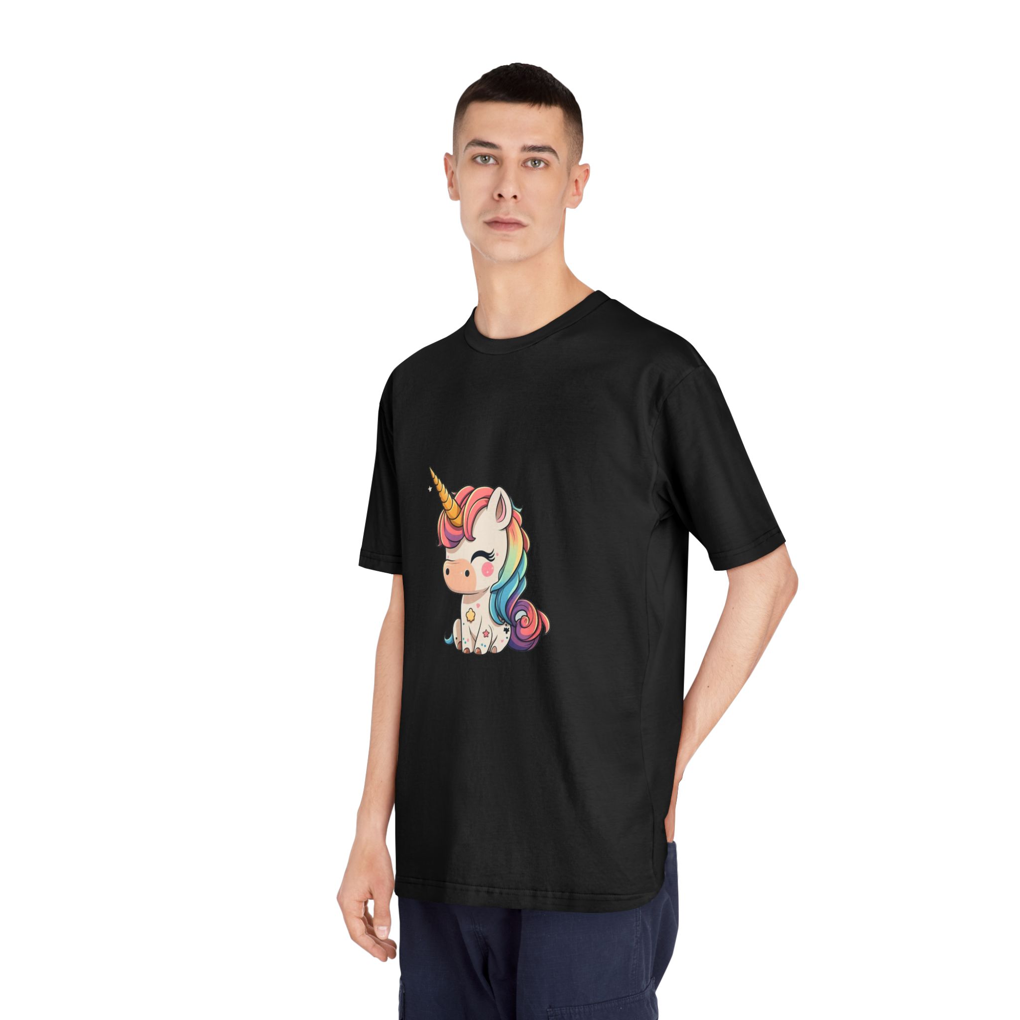 Whimsical Wonders Adorable Unicorn Fotor Bg Remover 2023120317116 Unisex Classic Crewneck T Shirt - Image 8
