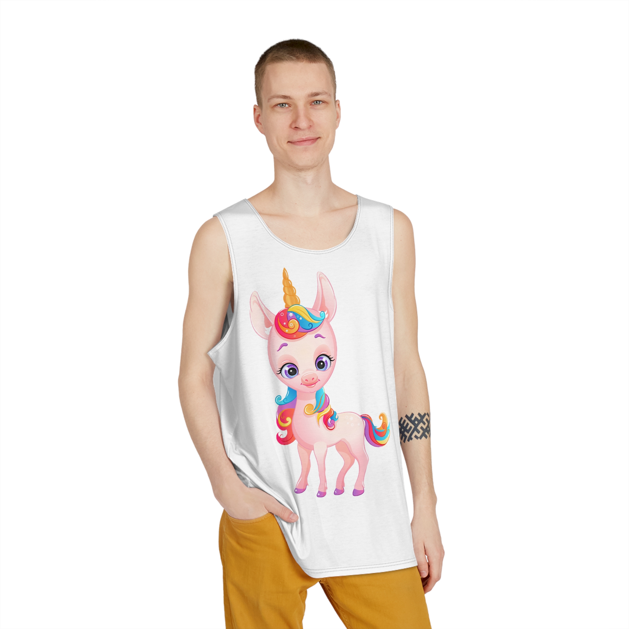 Unicorn V792 Mens Tank Aop - Image 3