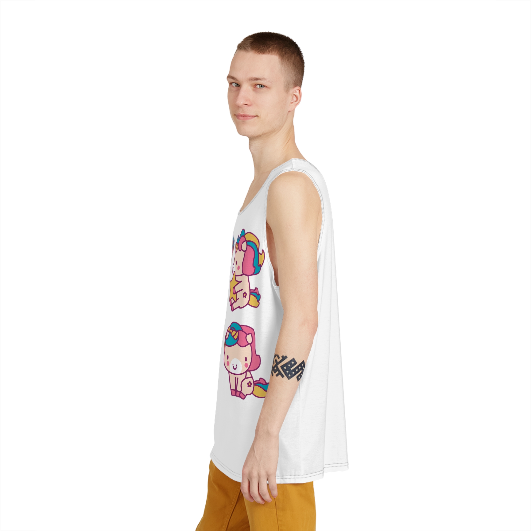 Unicorn V317 Mens Tank Aop