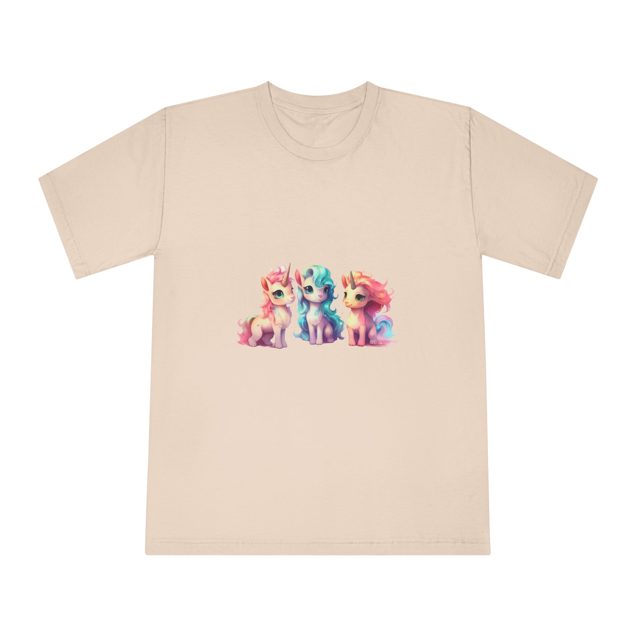 Unicorns 382 Unisex Classic Crewneck T Shirt - Image 9