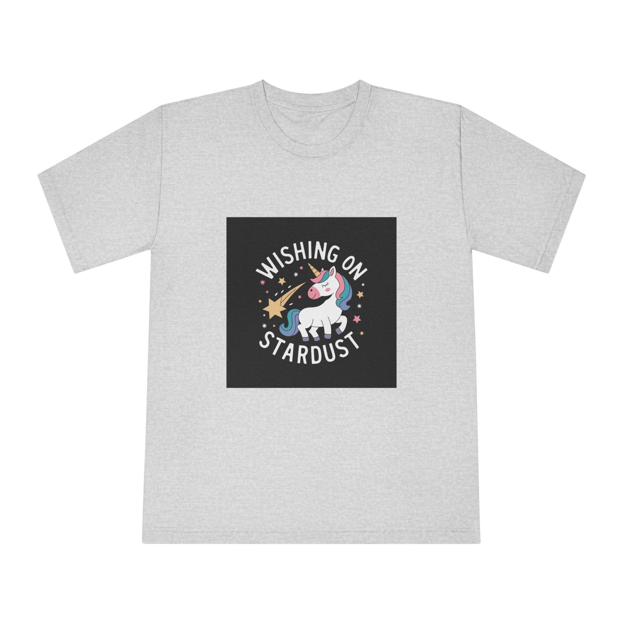 Wishing On Stardust 1 Unisex Classic Crewneck T Shirt - Image 13