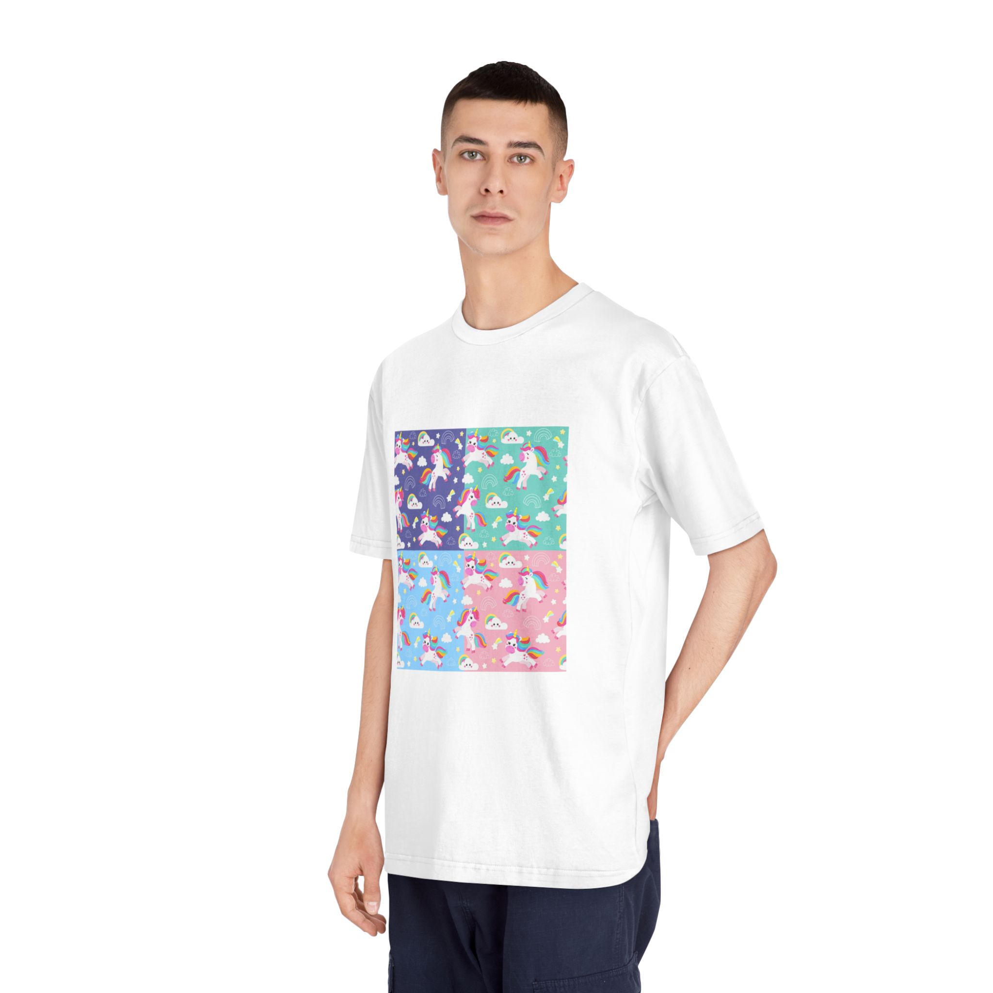 Unicorn V816 Unisex Classic Crewneck T Shirt - Image 4
