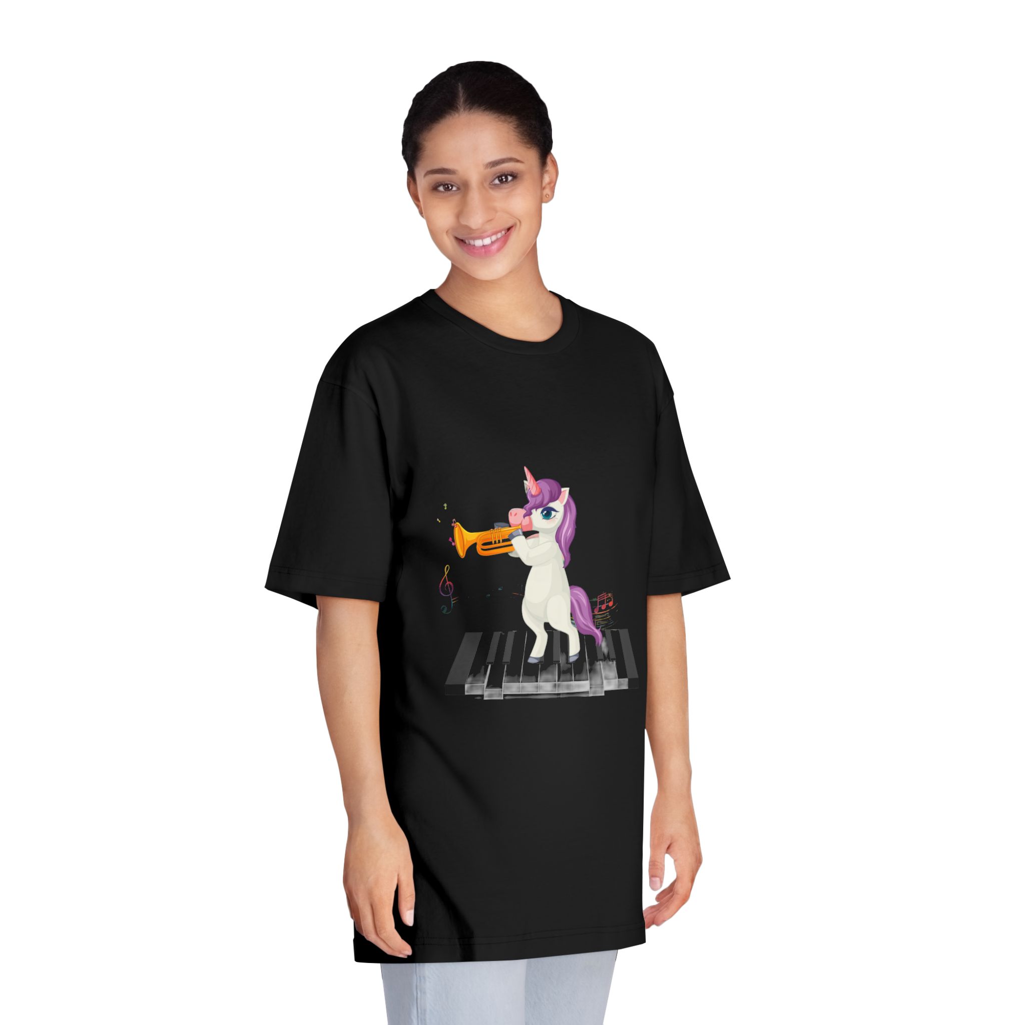 Unicorn V768 Unisex Classic Crewneck T Shirt - Image 7