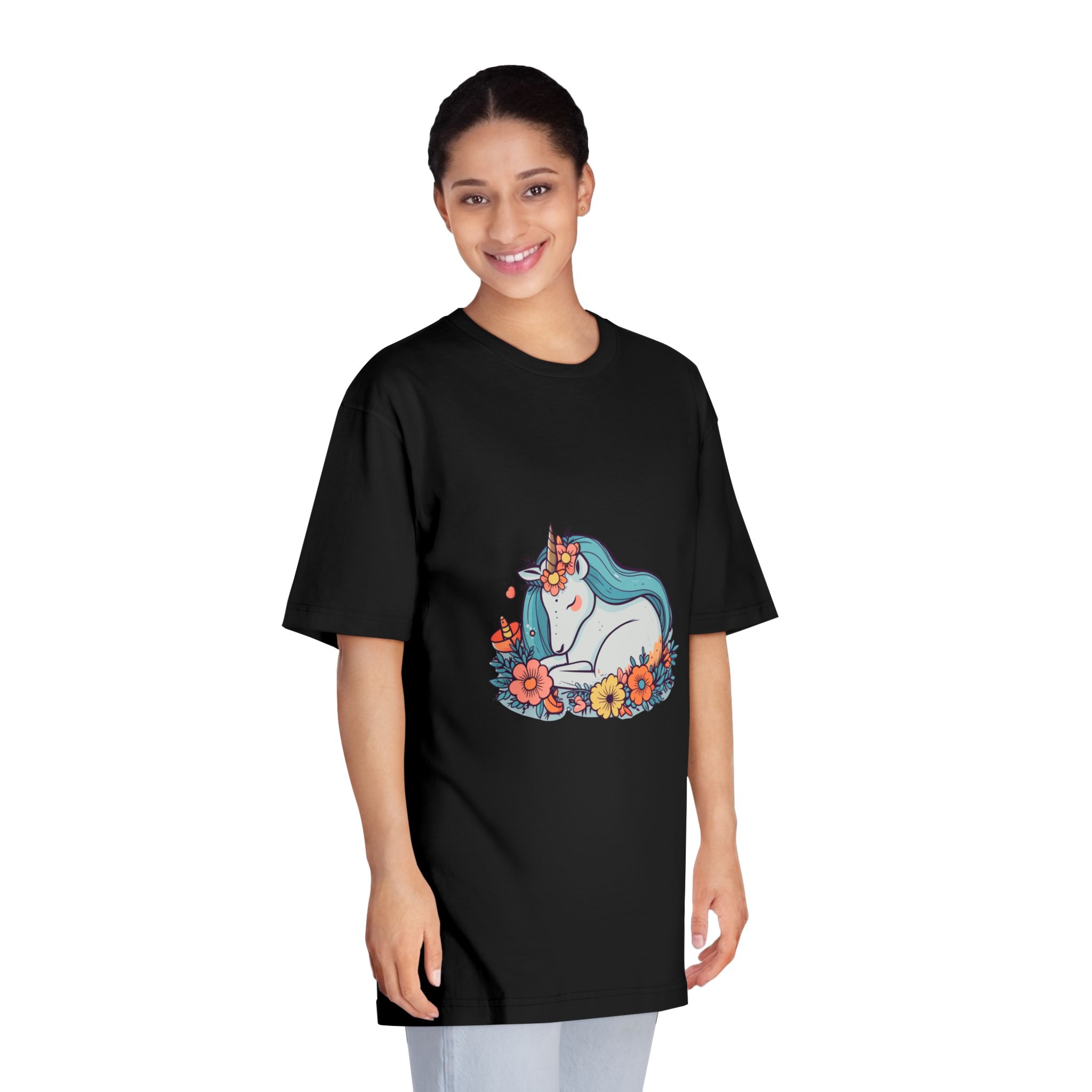 Unicorns 363 Unisex Classic Crewneck T Shirt - Image 7