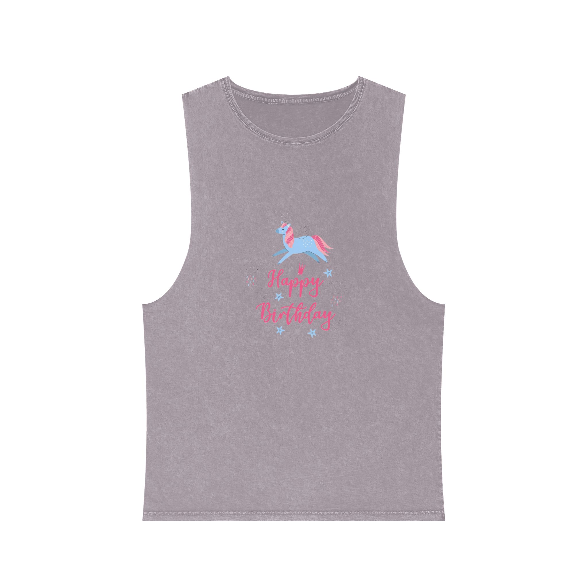 Unicorn V375 Unisex Stonewash Tank Top - Image 17