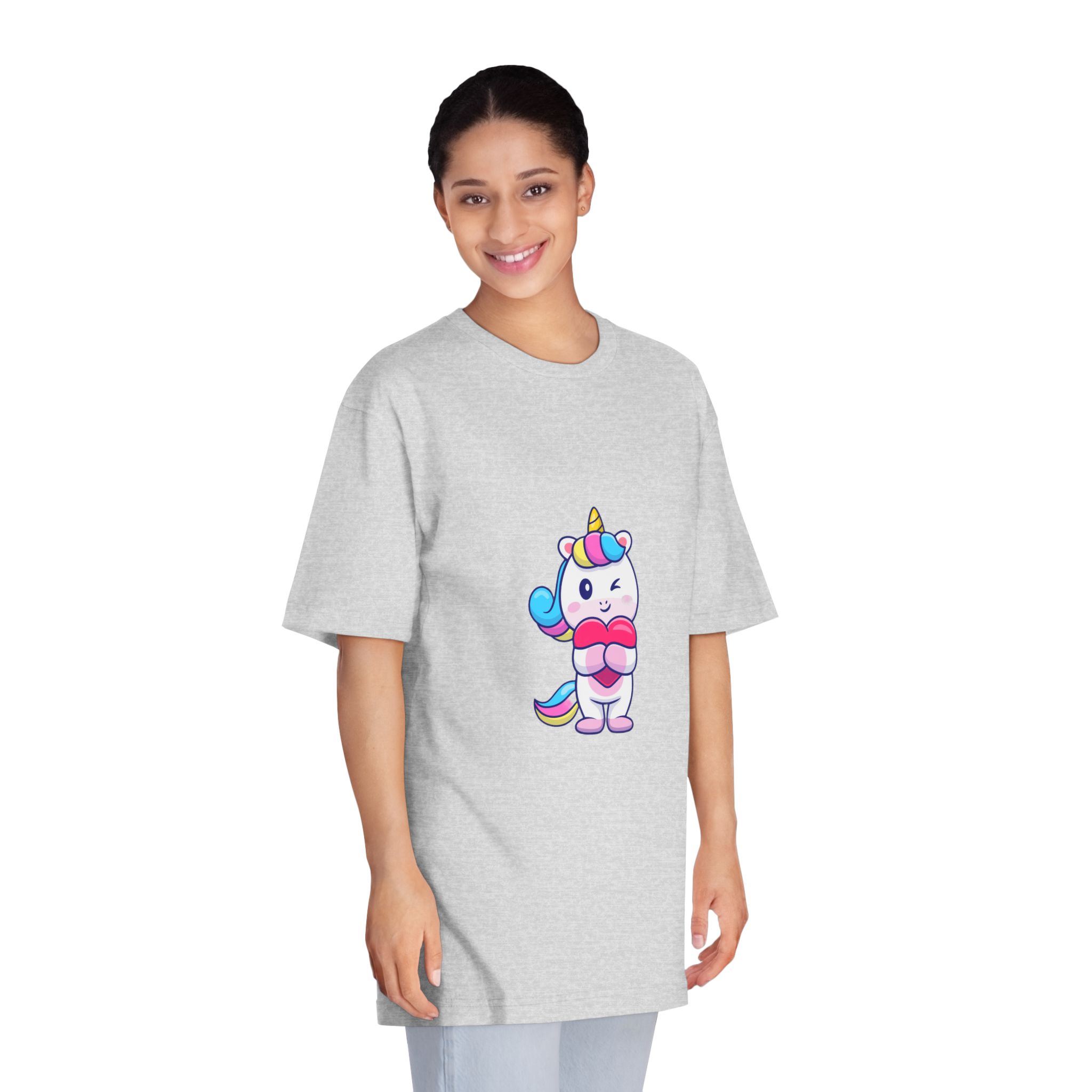 Unicorn V606 Unisex Classic Crewneck T Shirt - Image 15