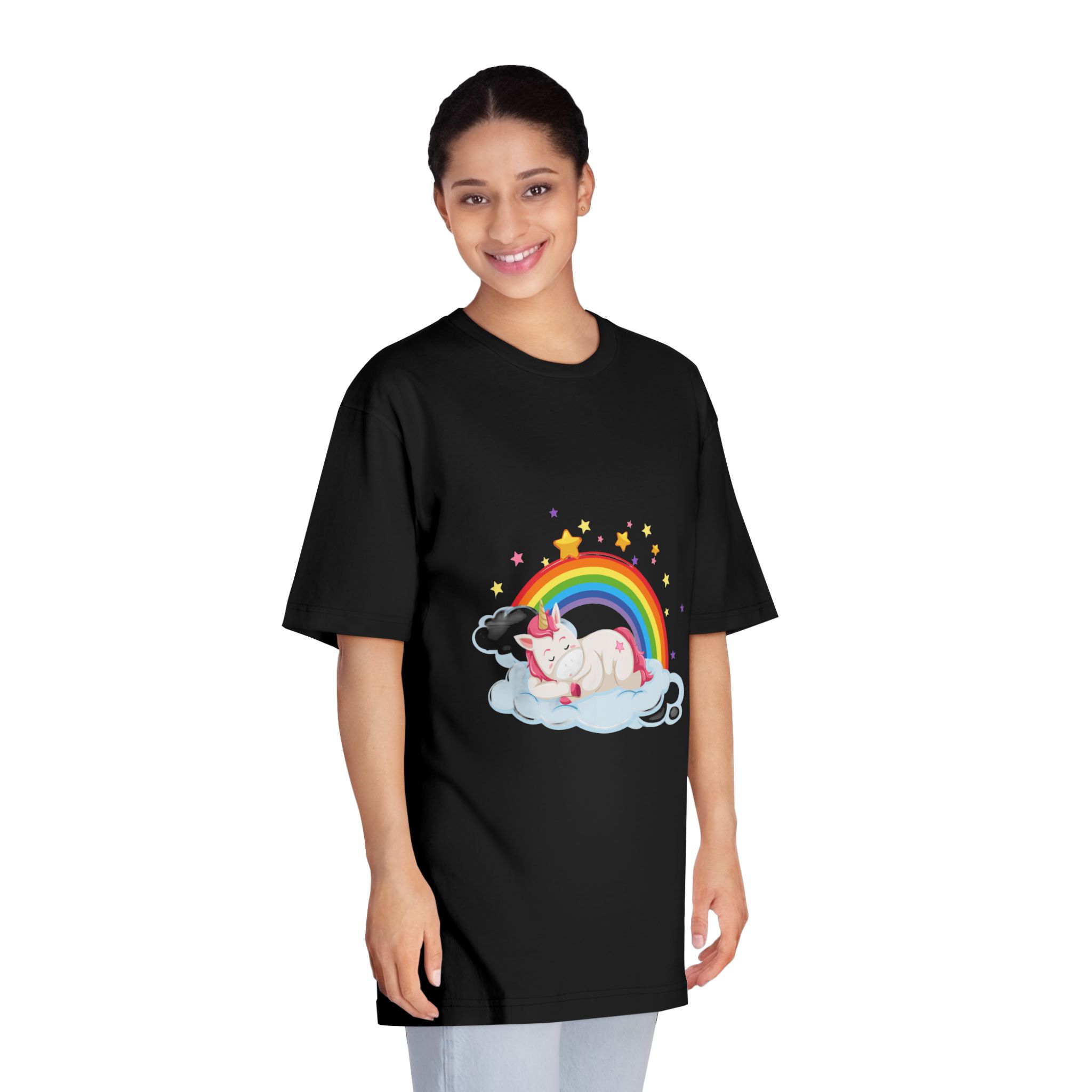 Unicorn V752 Unisex Classic Crewneck T Shirt - Image 7