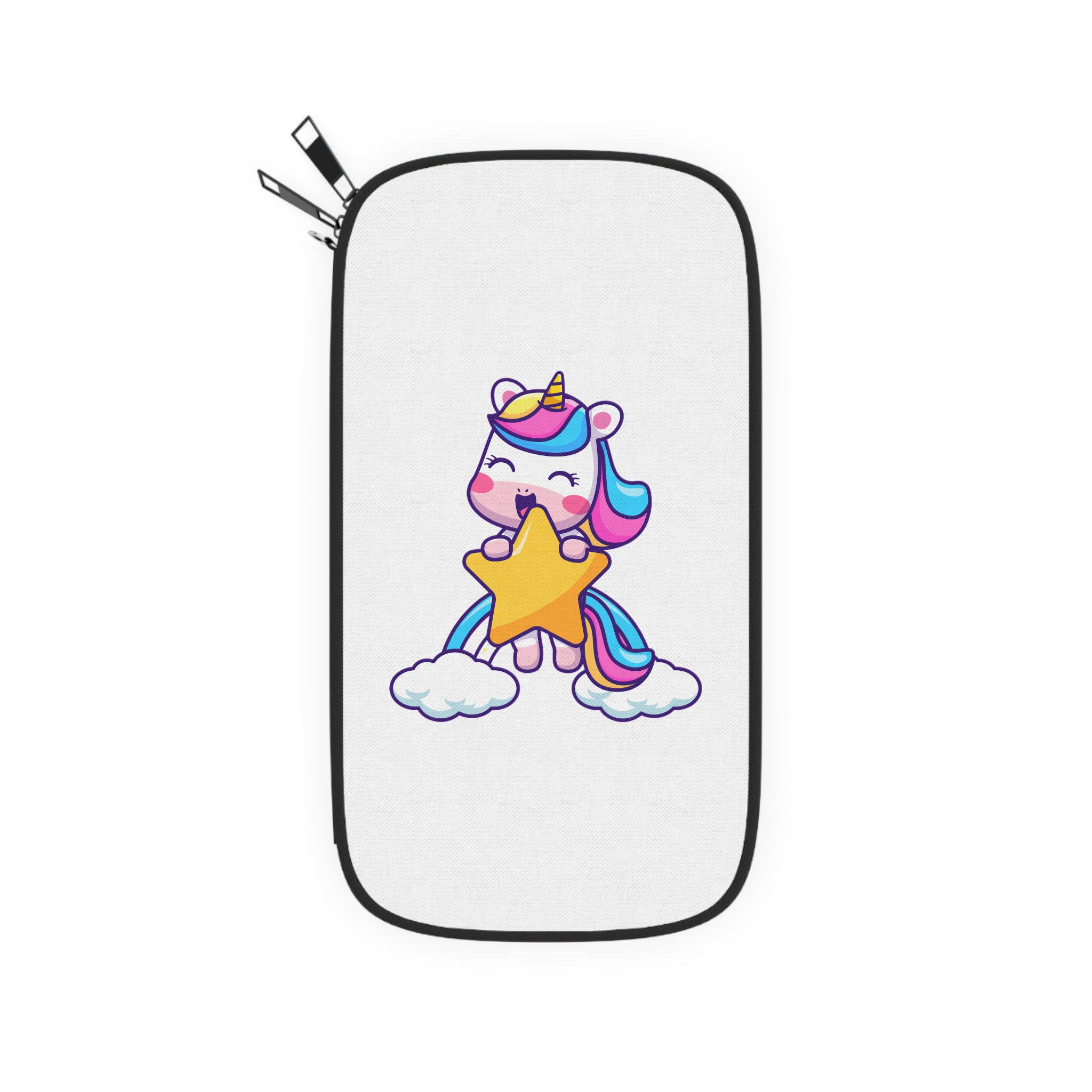 Cute Unicorn Double Star Passport Wallet - Image 2