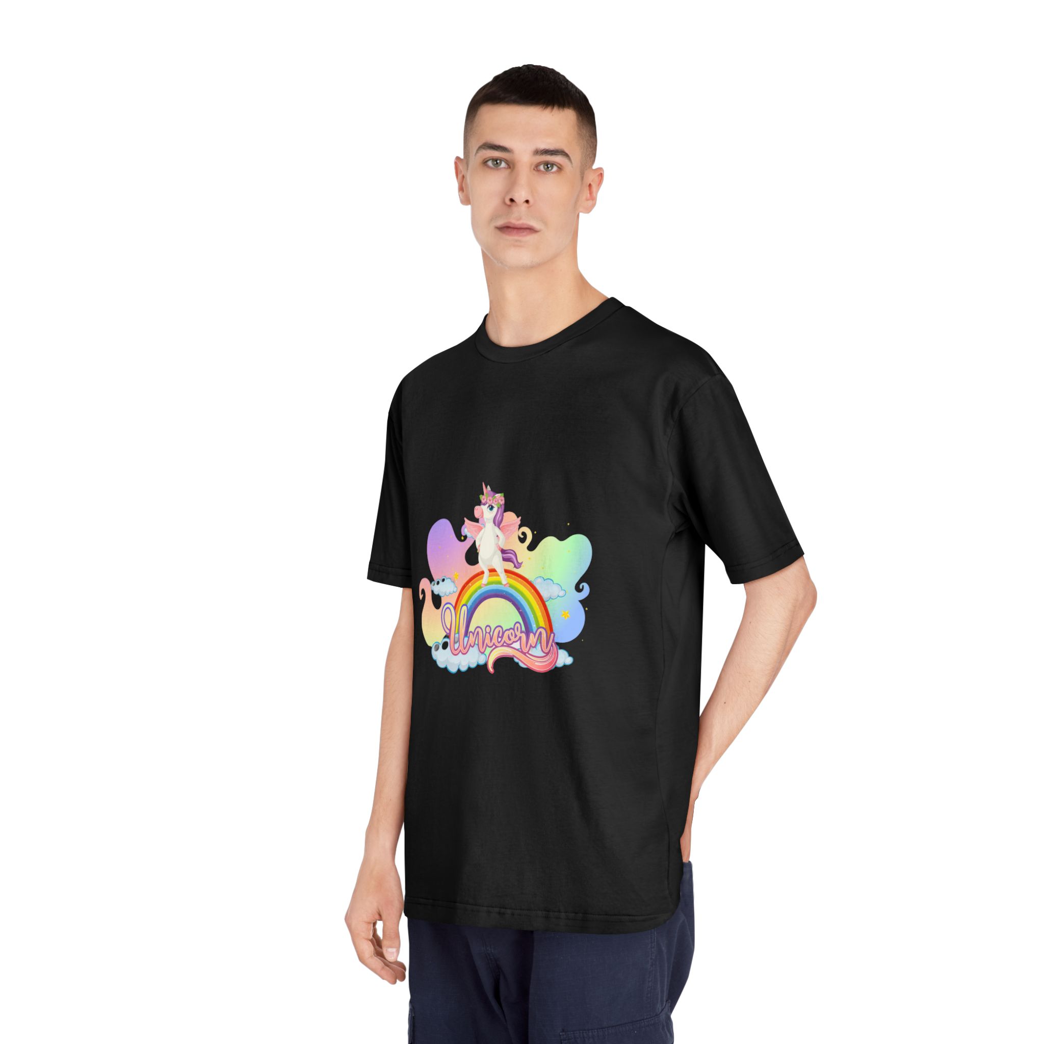 Unicorn V657 Unisex Classic Crewneck T Shirt - Image 8