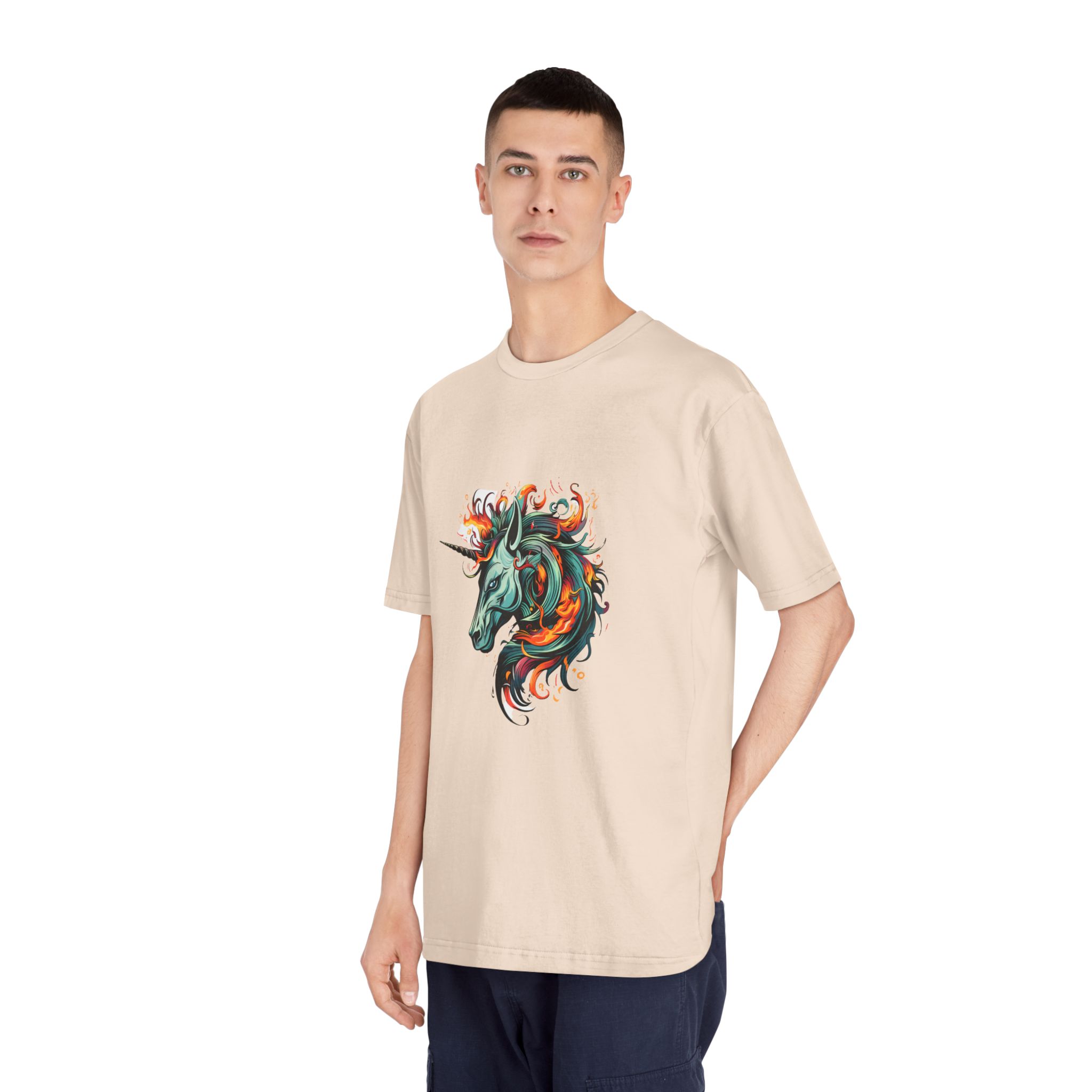 Unicorns 380 Unisex Classic Crewneck T Shirt - Image 12