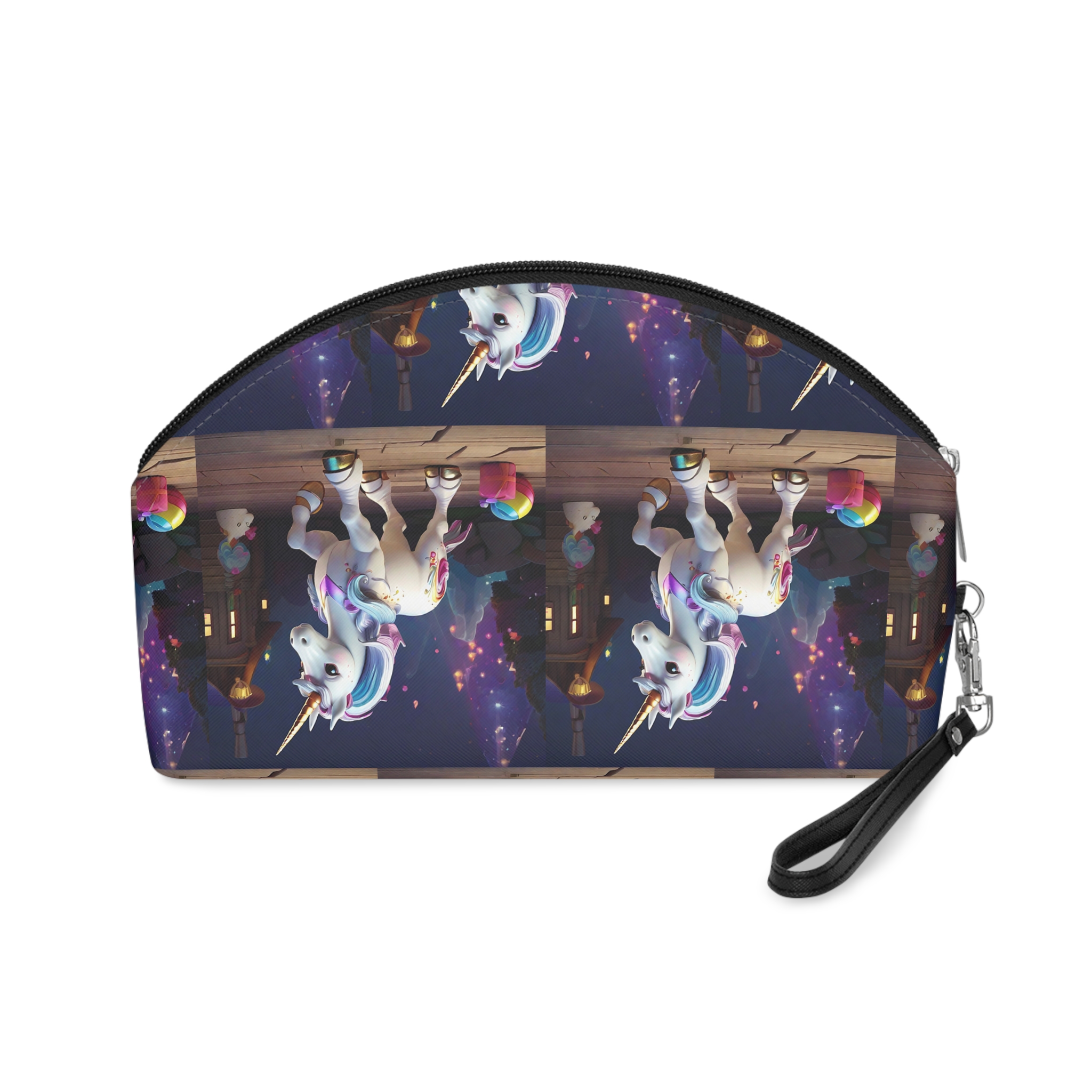 Animated Unicorn Children Generated By Ai (15) Makeup Bag - Image 2