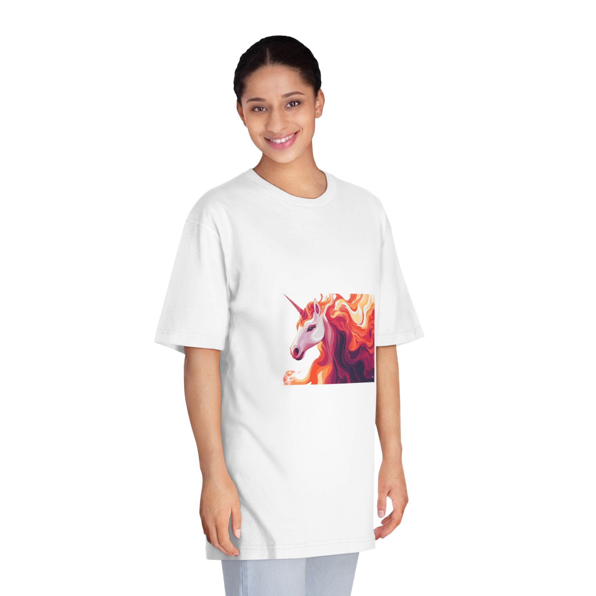 Unicorns 2 Unisex Classic Crewneck T Shirt - Image 3