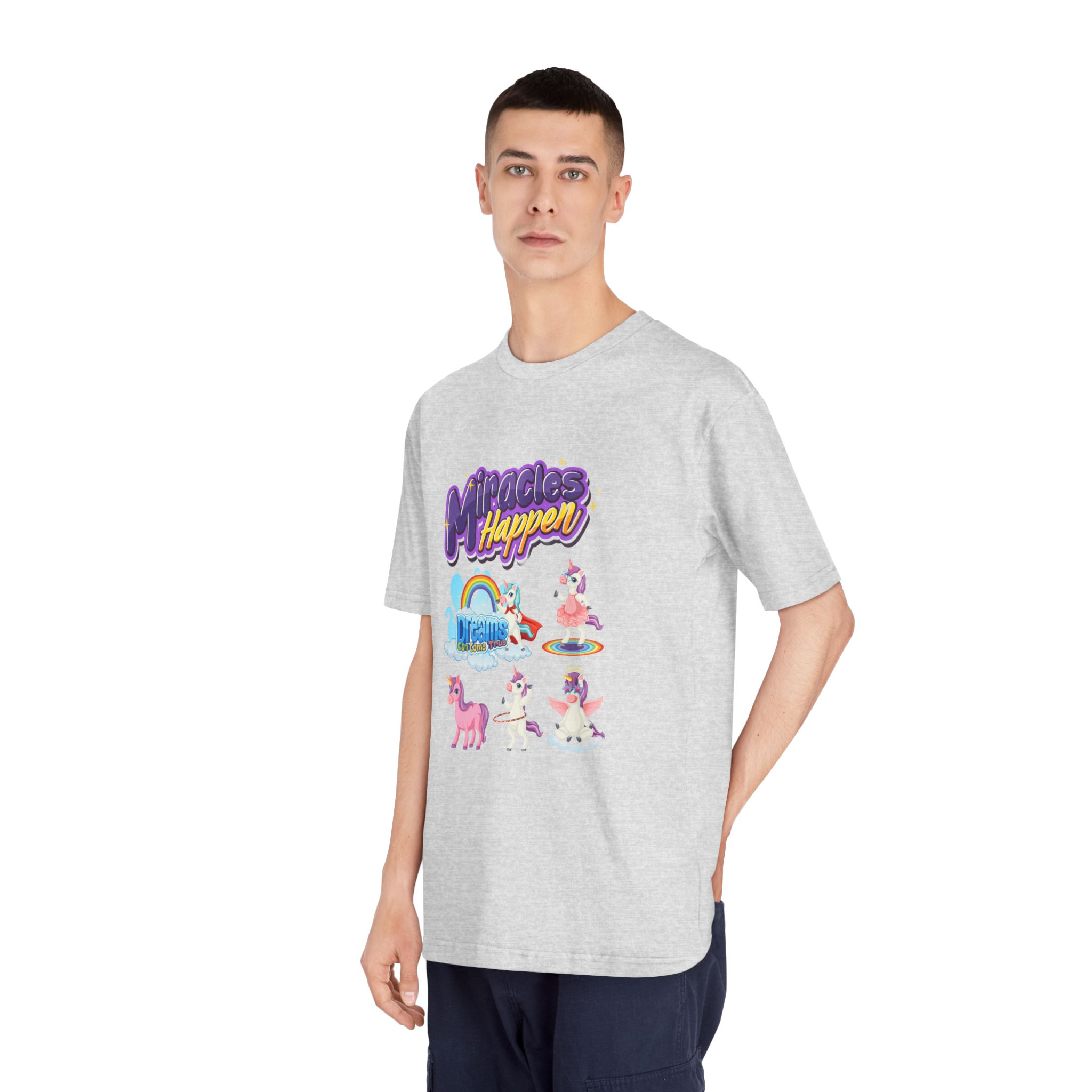 Unicorn V749 Unisex Classic Crewneck T Shirt - Image 16