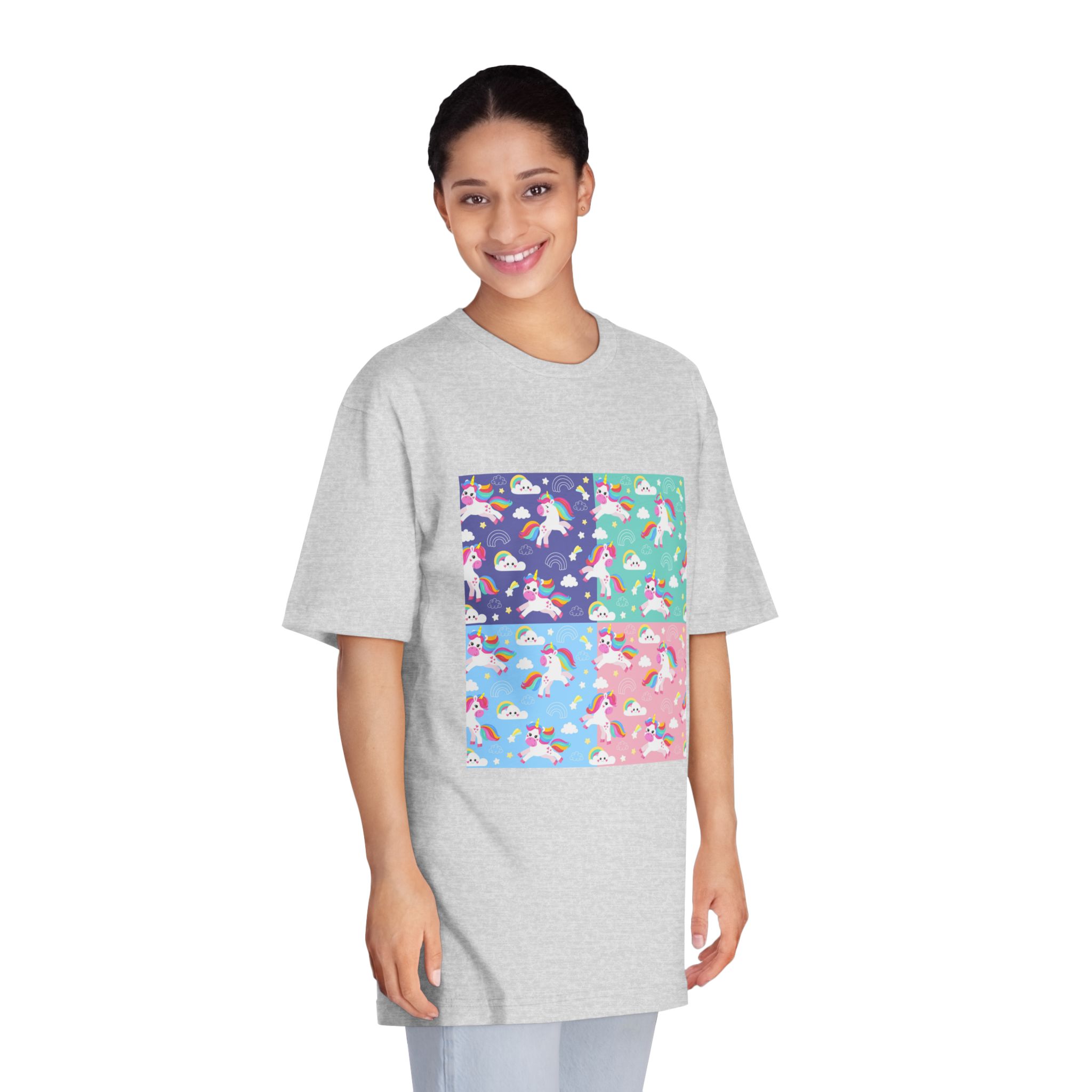Unicorn V816 Unisex Classic Crewneck T Shirt - Image 15