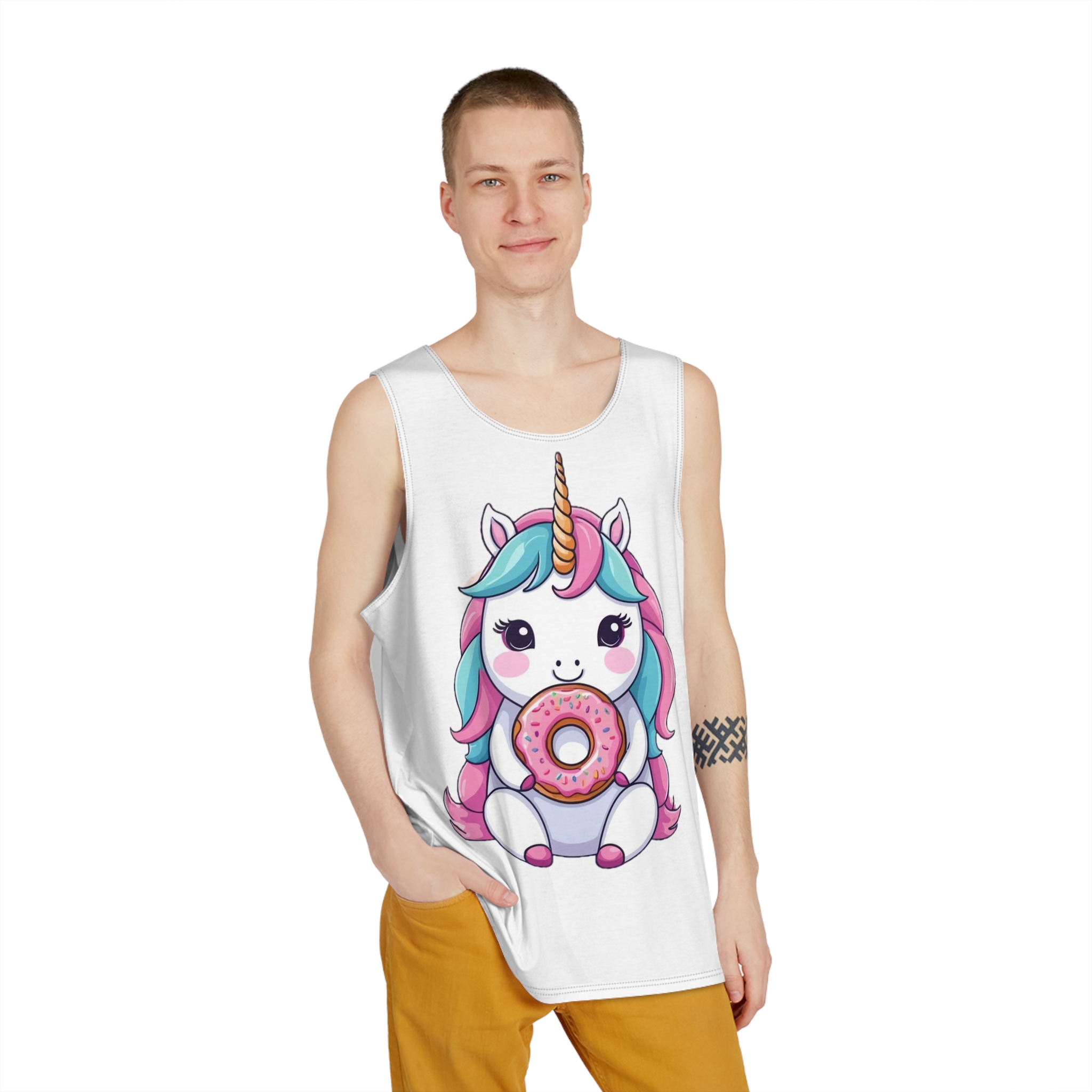 Original Design F1879F Mens Tank Aop - Image 3