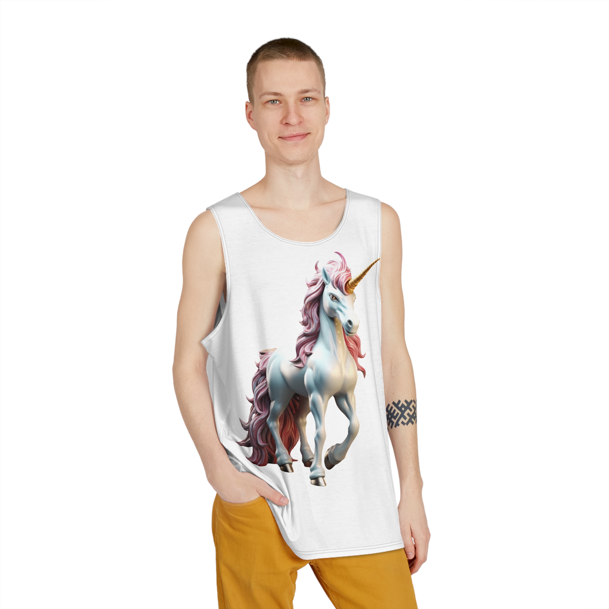 Unicorns 152 Mens Tank Aop - Image 3