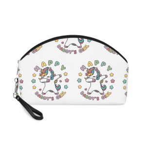 Unicorn Happy Daddys Girl 2 Makeup Bag