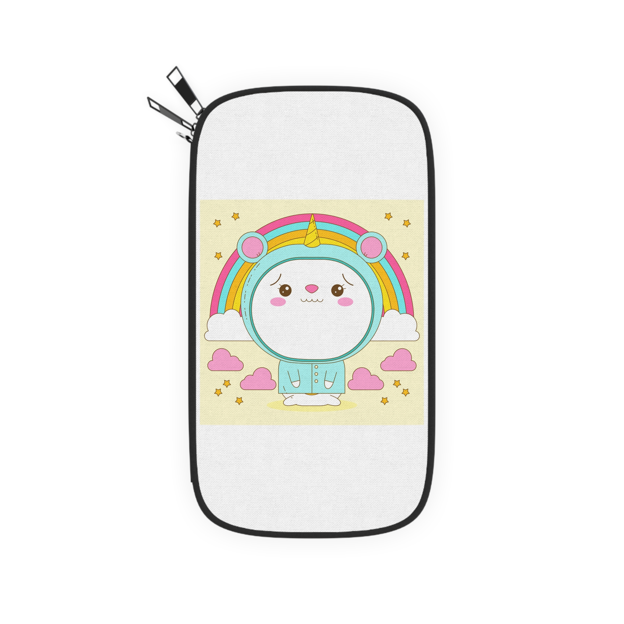 Hand Drawn Kawaii Animal Passport Wallet - Image 2