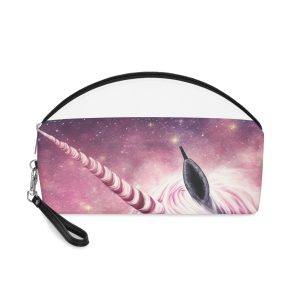 Beautiful Illustration Realistic Pink Unicorn With Twinkling Bright Magic Sparkle Around Colorful Mythical Fantasy Horse With Horn Ravishing Enchanted Animal From Fairytale By Generative Ai Makeup...