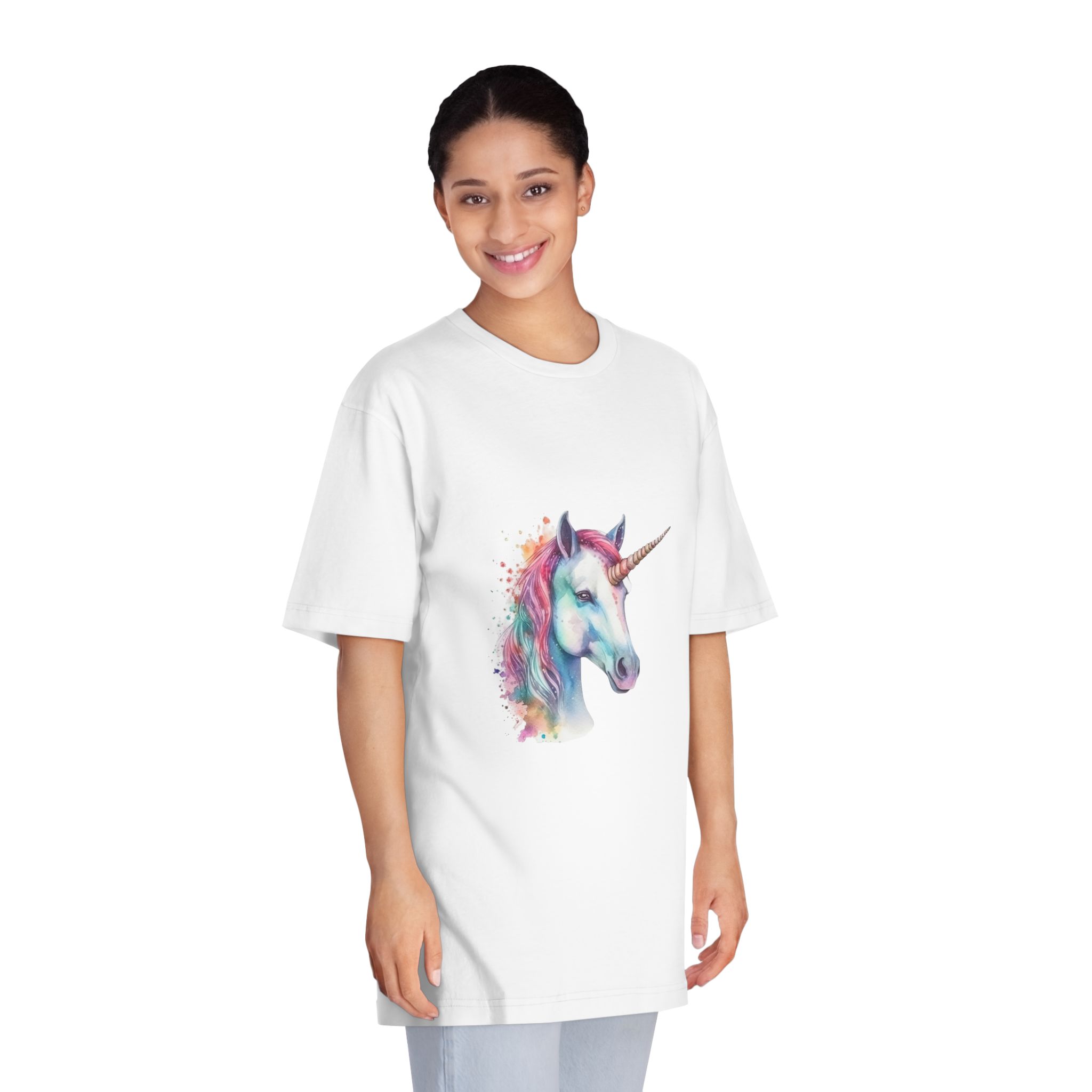 Unicorns 222 Unisex Classic Crewneck T Shirt - Image 3