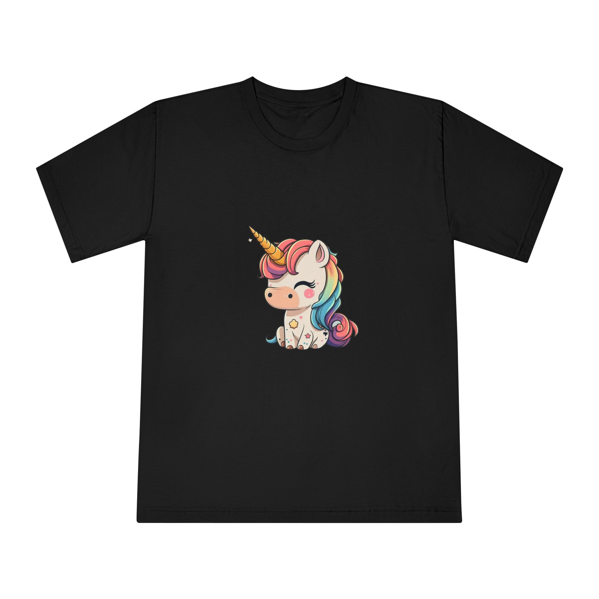 Whimsical Wonders Adorable Unicorn Fotor Bg Remover 2023120317116 Unisex Classic Crewneck T Shirt - Image 5