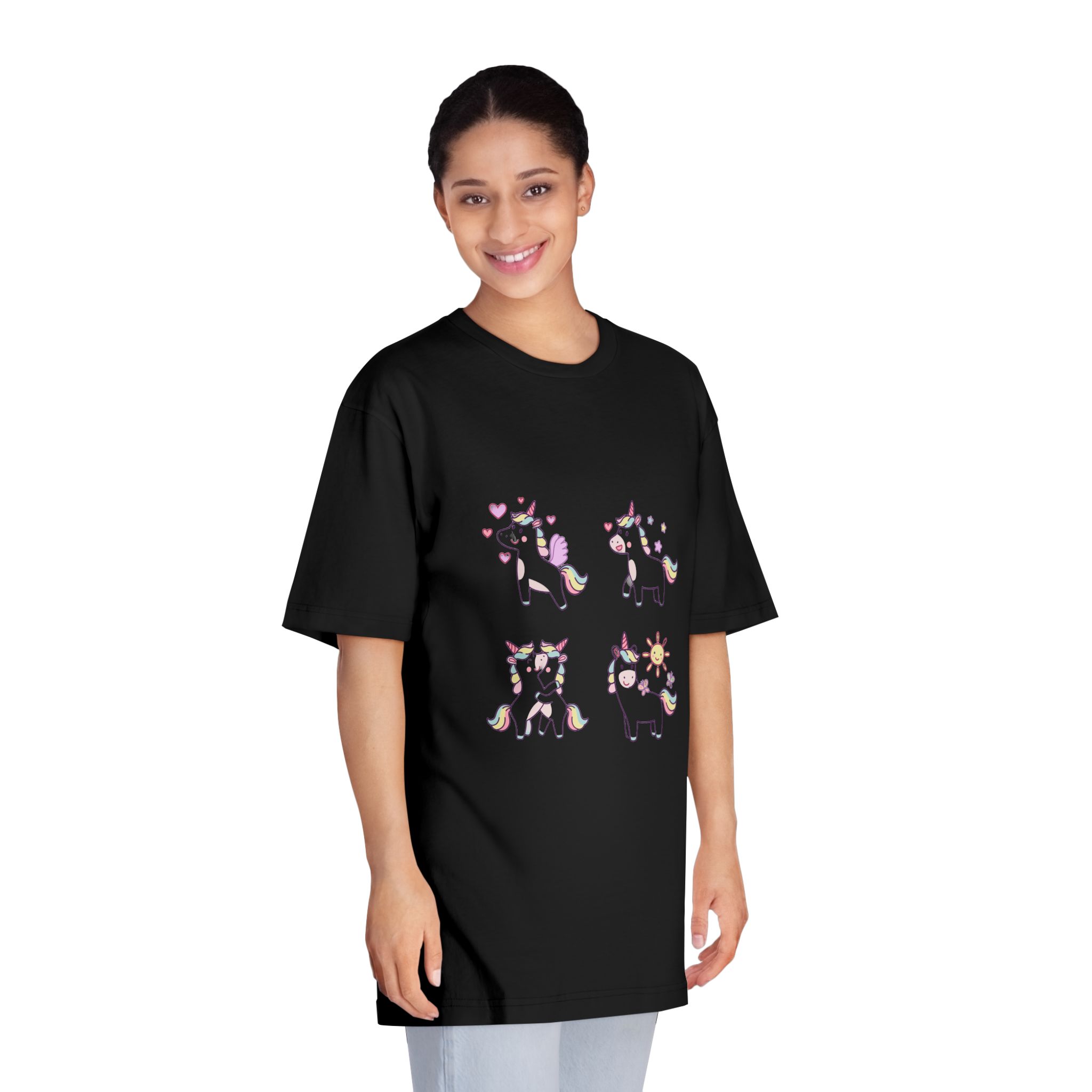 Unicorn V819 Unisex Classic Crewneck T Shirt - Image 7