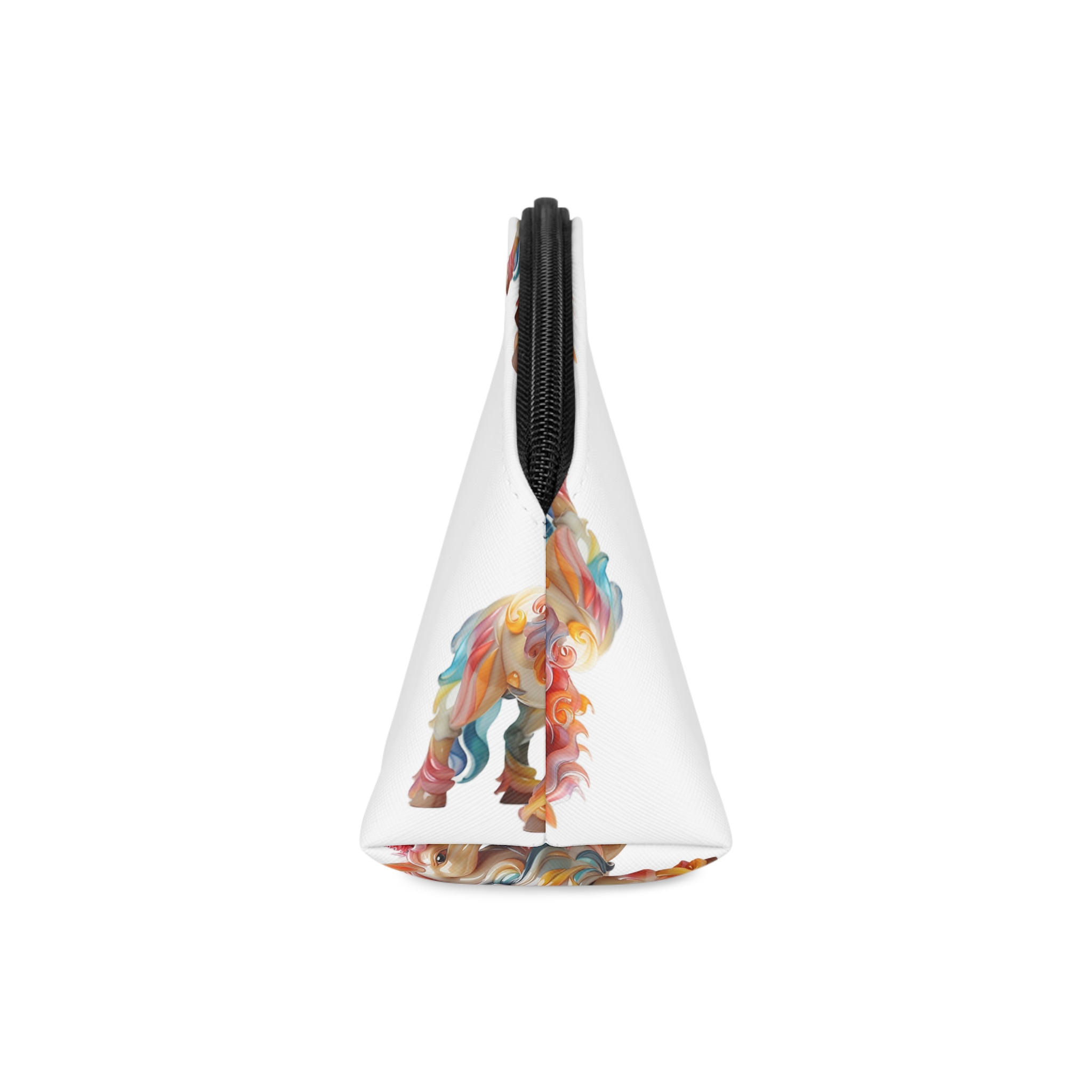 Colorful 3d Mythical Unicorn (1) Copy Makeup Bag Product - Image 4