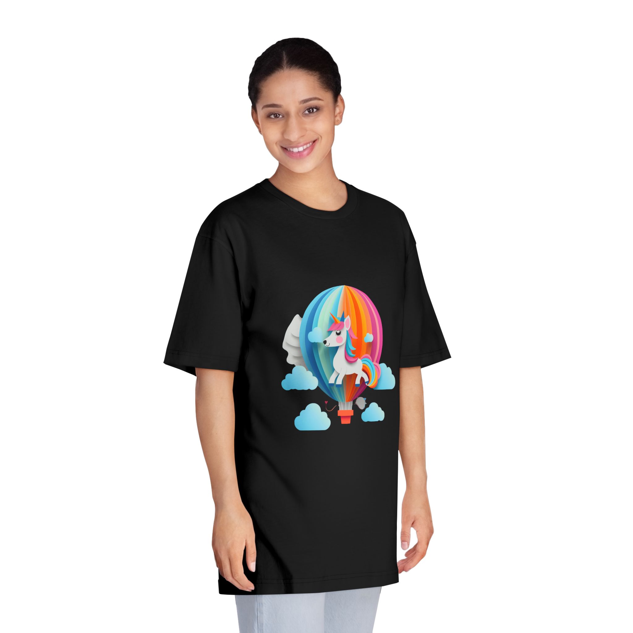 Unicorns 353 Unisex Classic Crewneck T Shirt - Image 7