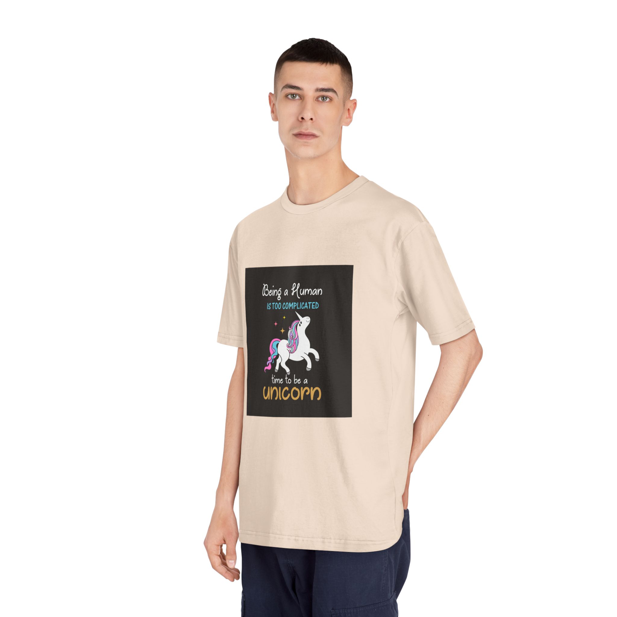 Unicorn 1 2 Unisex Classic Crewneck T Shirt - Image 12