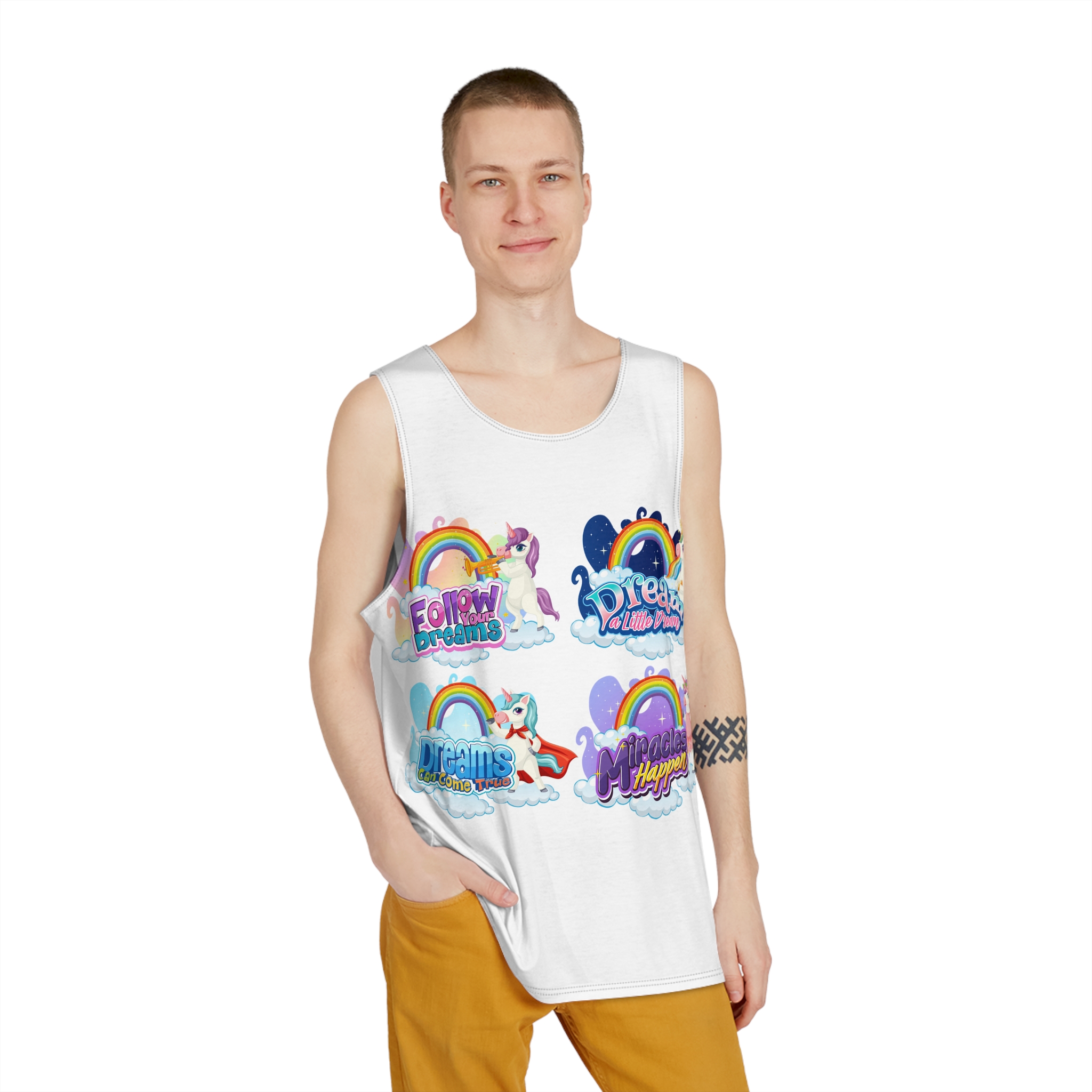 Unicorn V591 Mens Tank Aop - Image 3