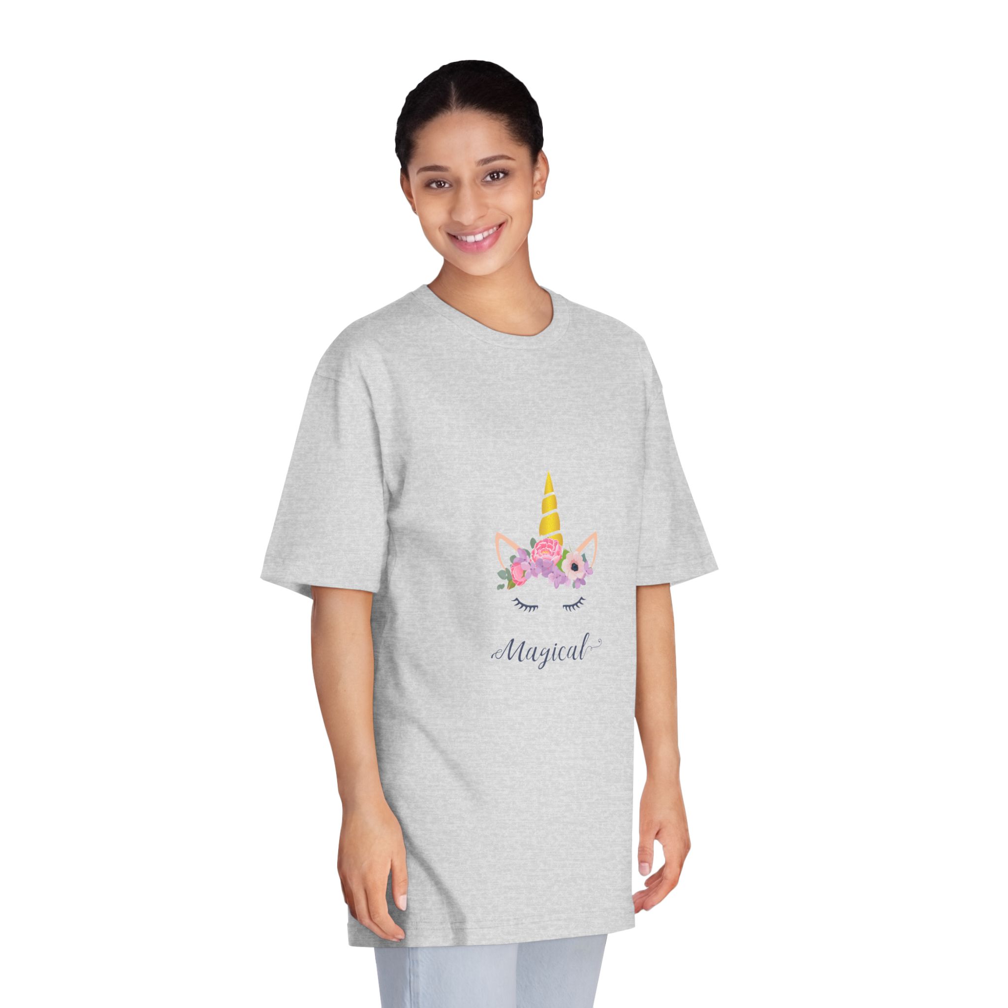 Unicorns 37 Unisex Classic Crewneck T Shirt - Image 15