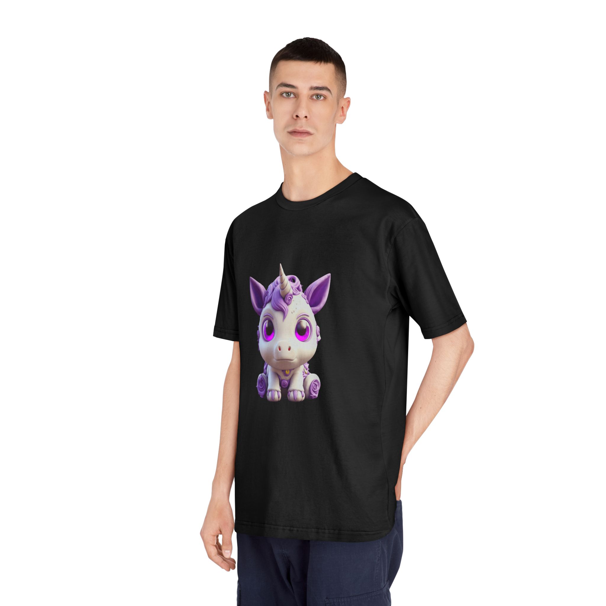 Unicorns 348 Unisex Classic Crewneck T Shirt - Image 8
