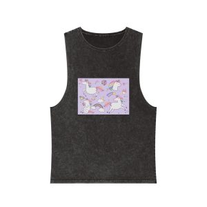 Unicorn V145 Unisex Stonewash Tank Top