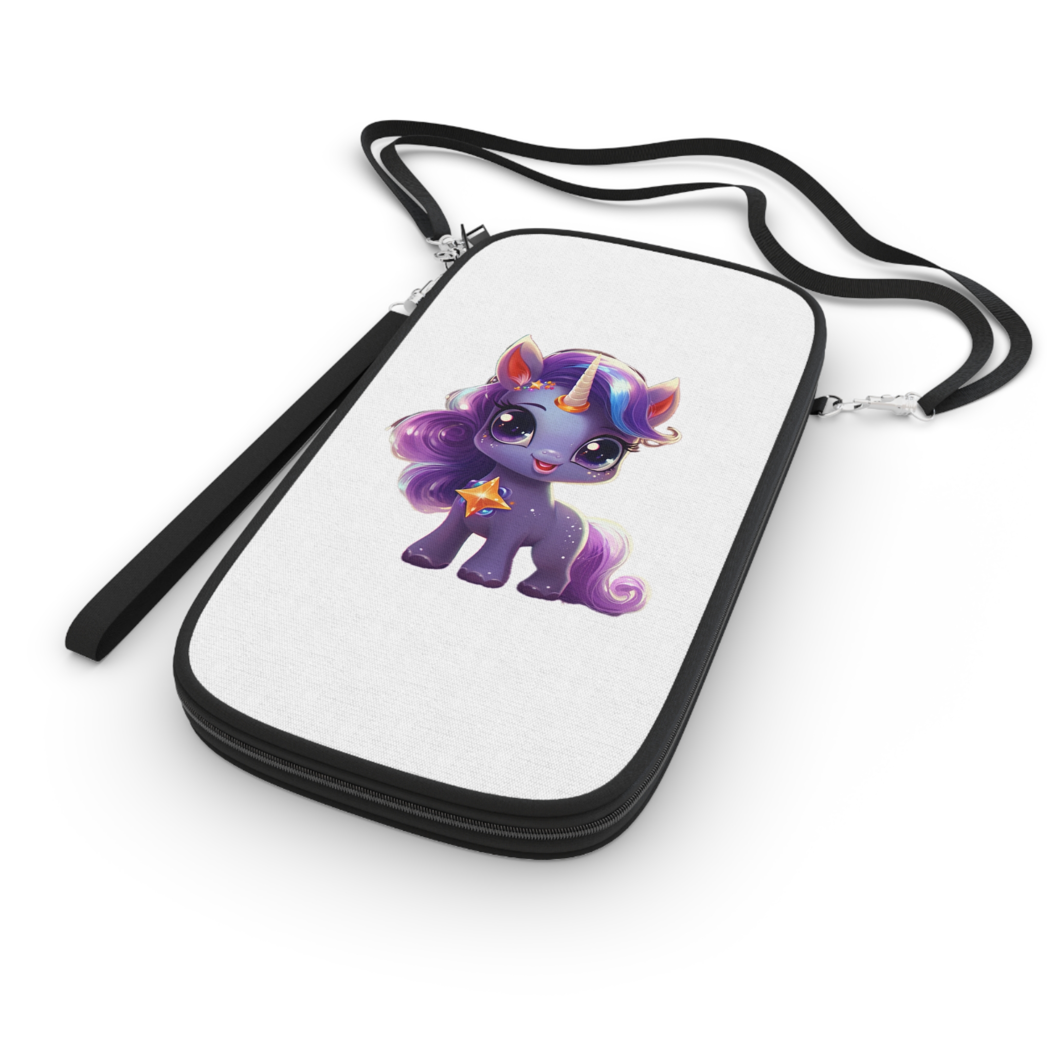 Beautiful Cute Baby Unicorn (6) Passport Wallet - Image 3