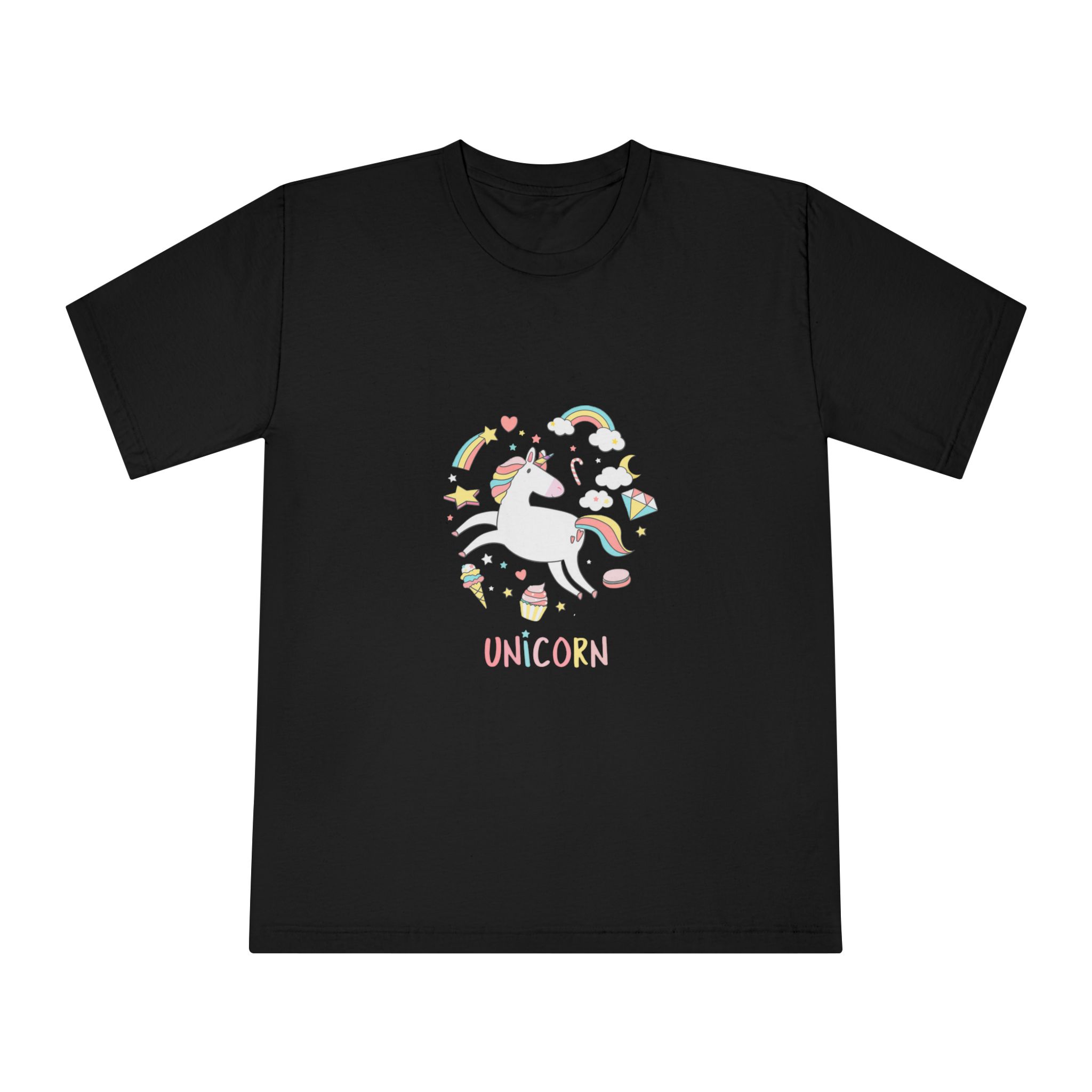 Unicorns 66 Unisex Classic Crewneck T Shirt - Image 5