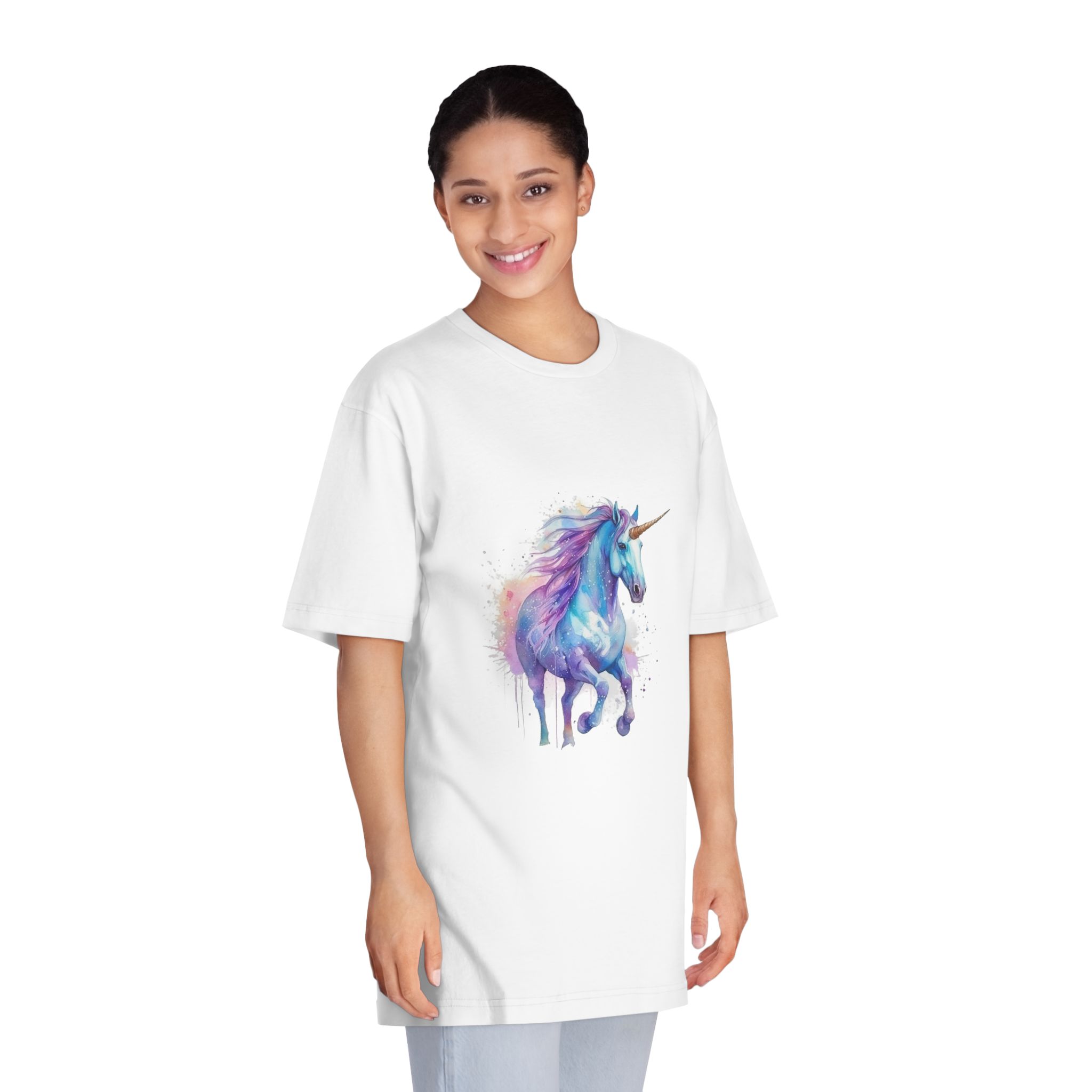Unicorns 174 Unisex Classic Crewneck T Shirt - Image 3