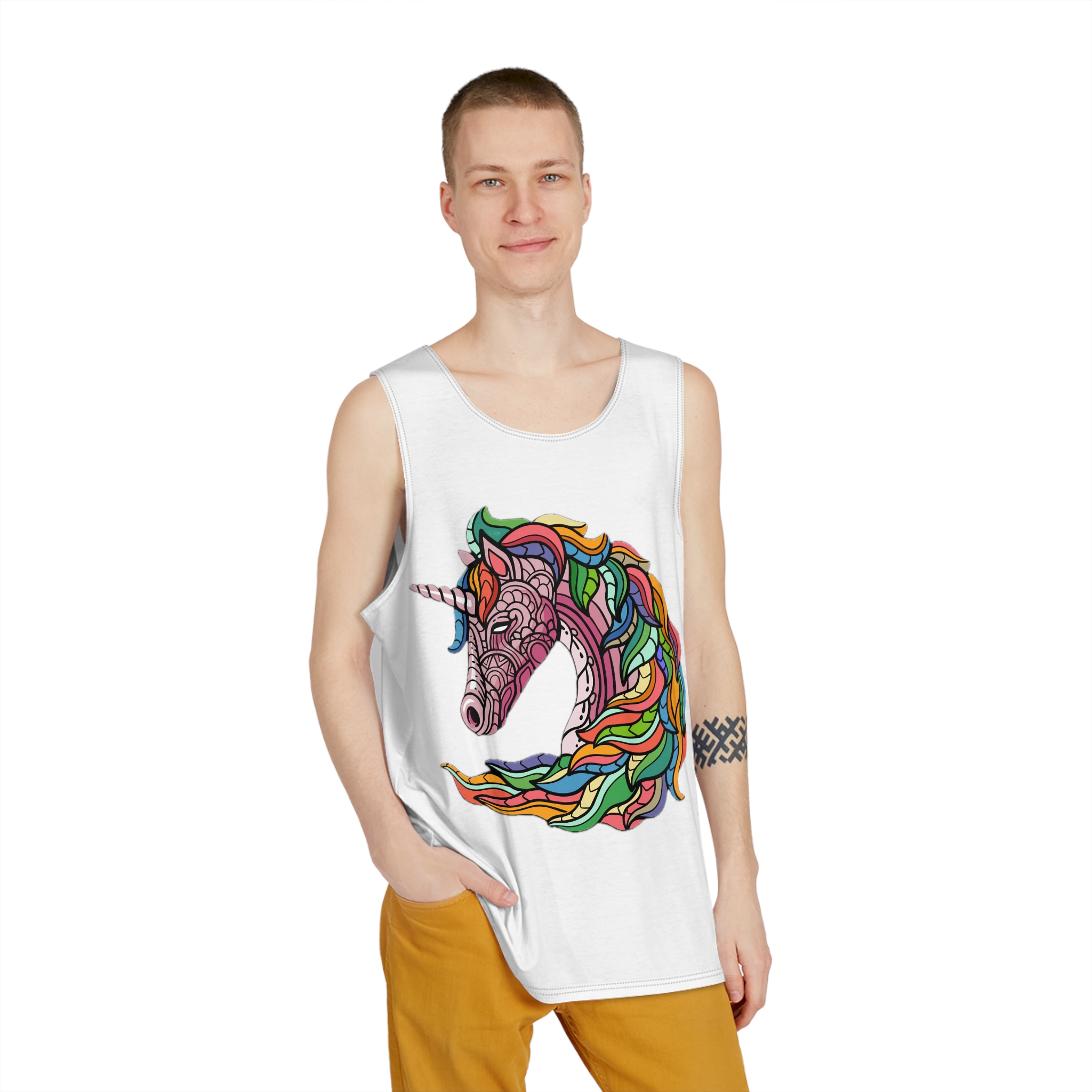Unicorn V793 Mens Tank Aop - Image 3
