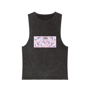 Unicorn V494 Unisex Stonewash Tank Top