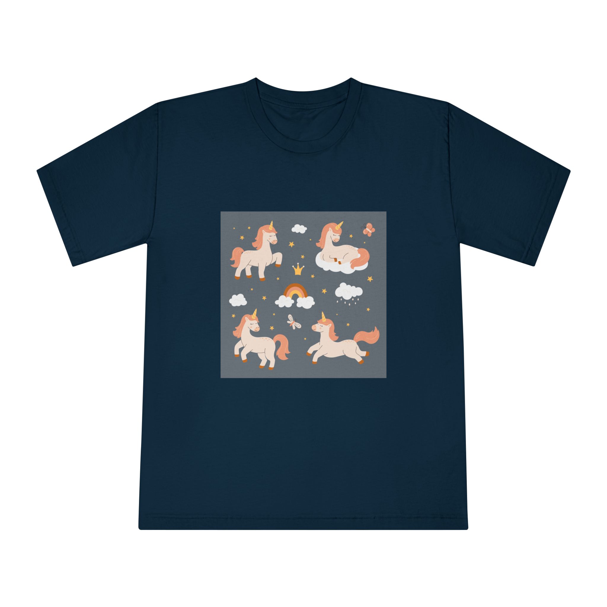 Unicorn V799 Unisex Classic Crewneck T Shirt - Image 17