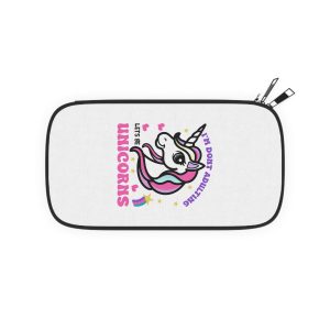 Cute Unicorn Illustration With Rainbow Stars Hearts Passport Wallet
