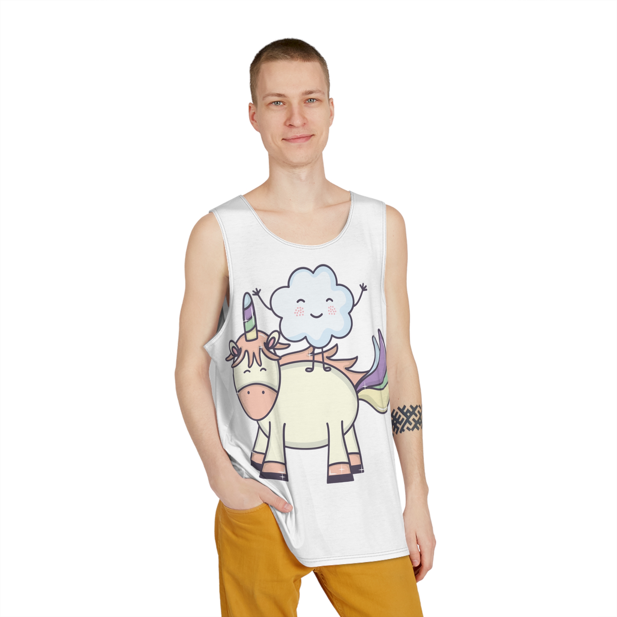 Unicorns 94 Mens Tank Aop - Image 3