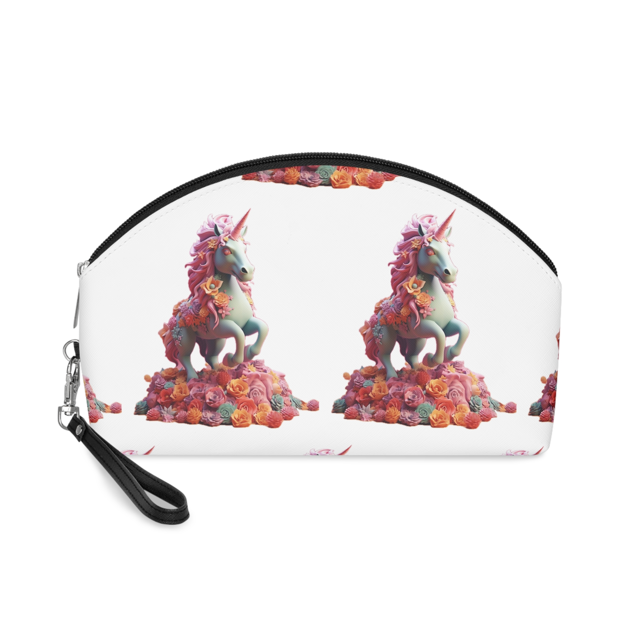 Colorful 3d Mythical Unicorn (3) Copy Makeup Bag