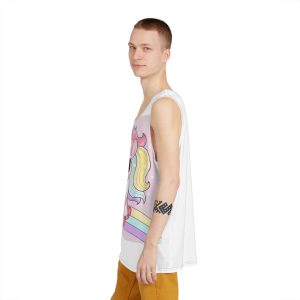 Lovely Unicorn Mens Tank Aop