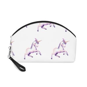 Beautiful Unicorn Running Magical Meadow Unicorn Background Images Whimsical Unicorn (47) Makeup Bag