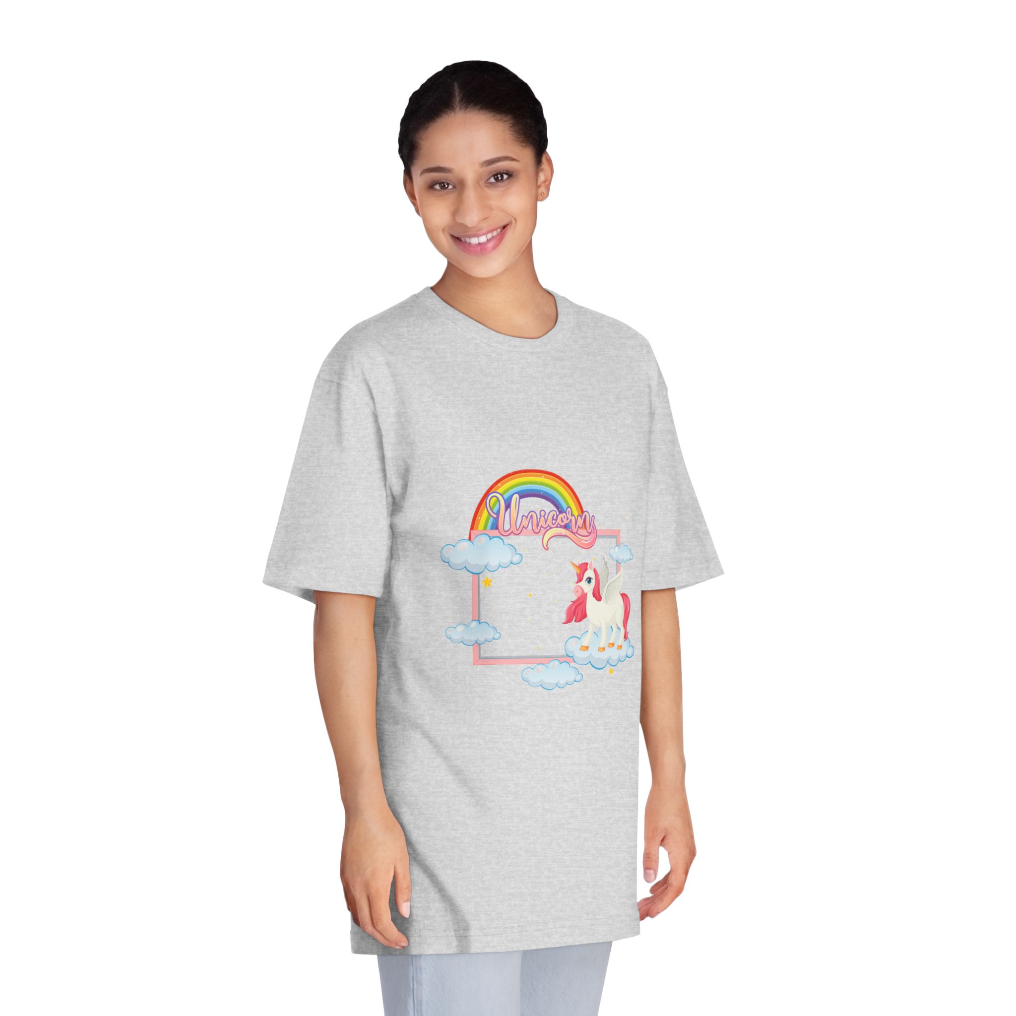 Unicorn V577 Unisex Classic Crewneck T Shirt - Image 15