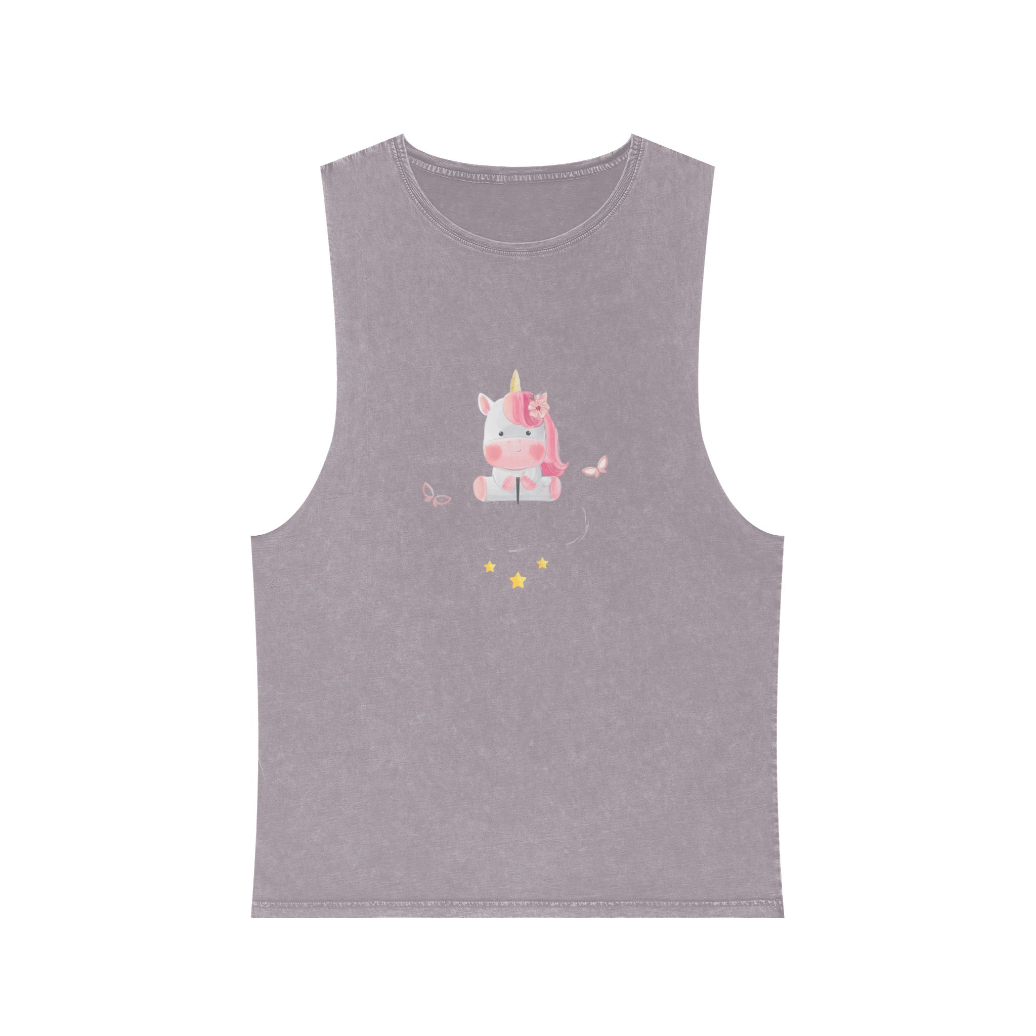 Unicorn V379 Unisex Stonewash Tank Top - Image 17