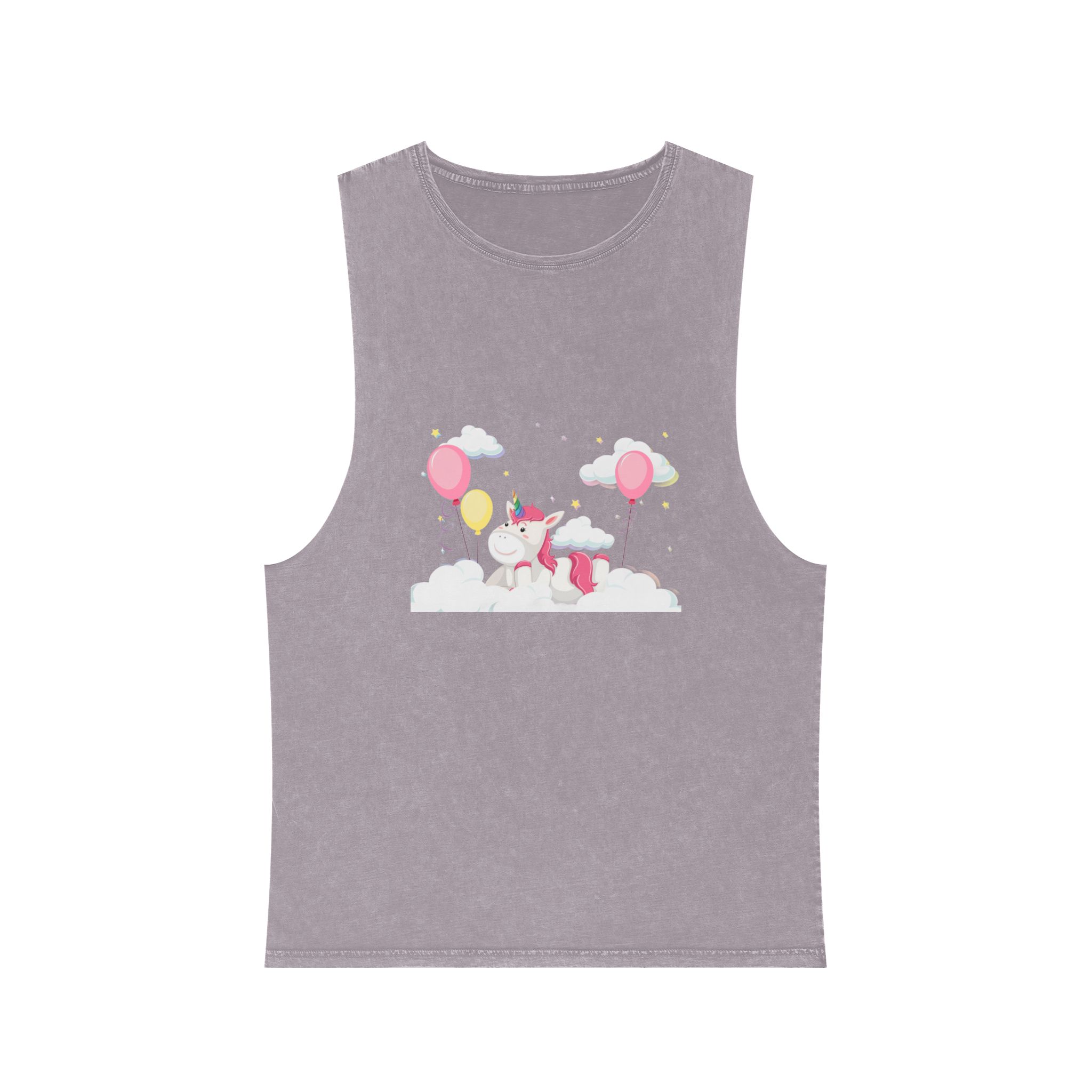 Unicorn V513 Unisex Stonewash Tank Top - Image 17