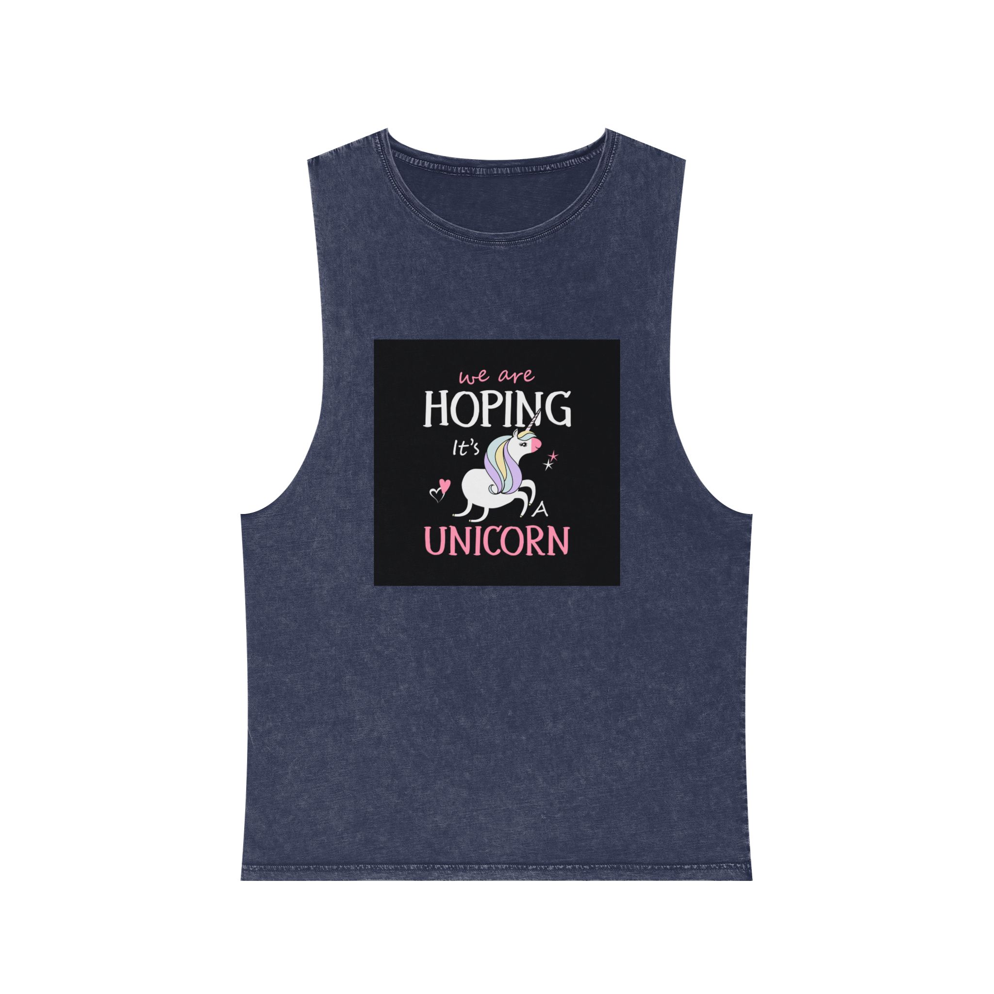 Unicorn 15 Unisex Stonewash Tank Top - Image 13
