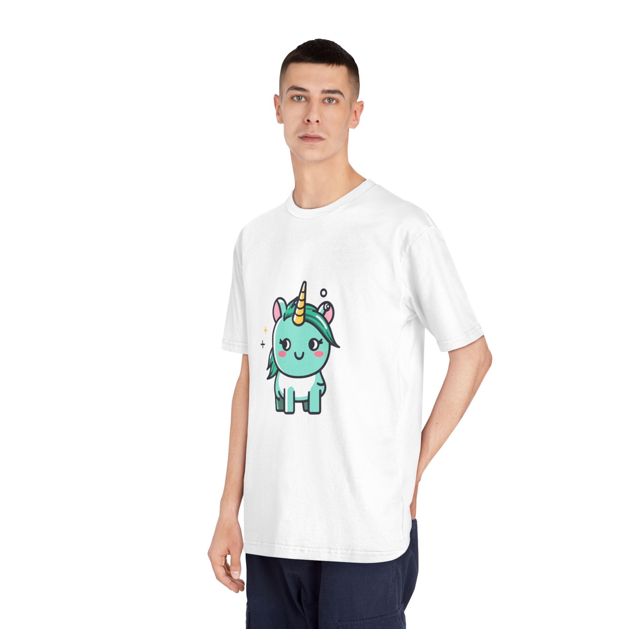 Unicorn V937 Unisex Classic Crewneck T Shirt - Image 4