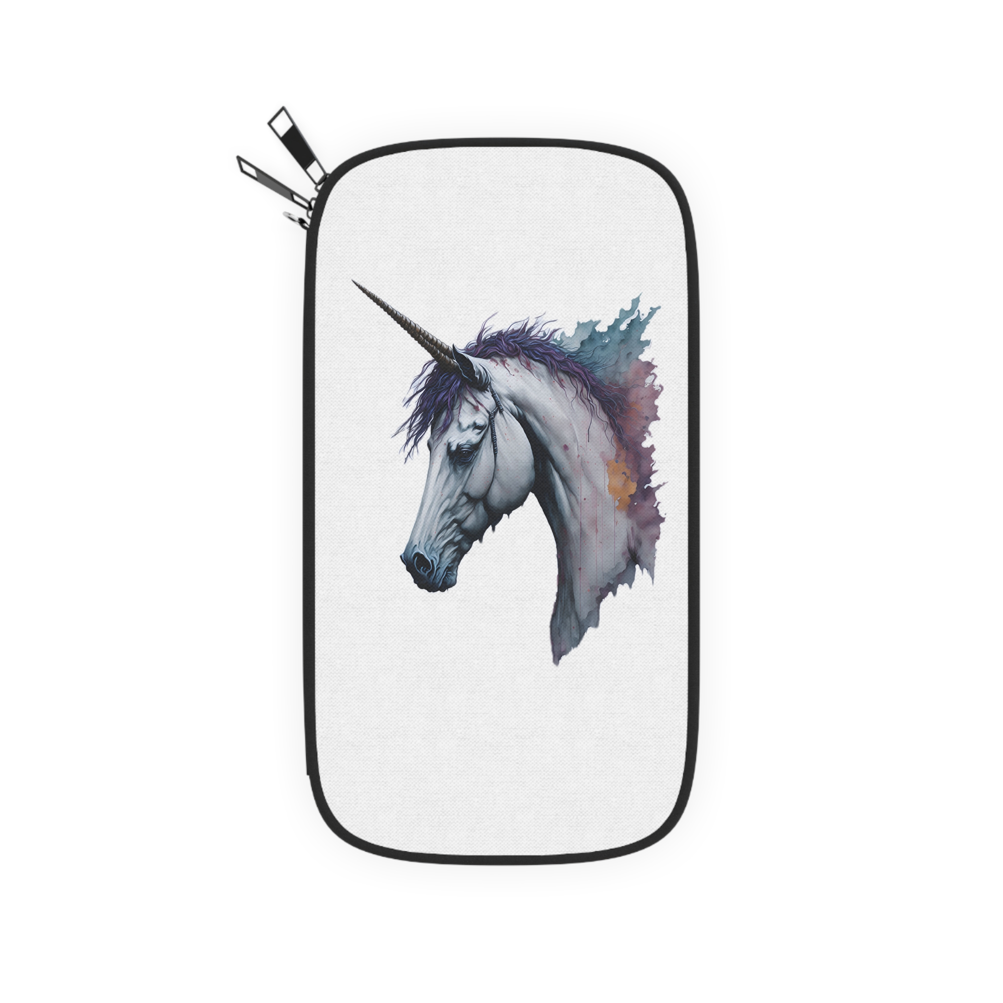 Illustration Unicorn Painted Watercolor Technique Generative Ai Decorative Painting Passport Wallet - Image 2